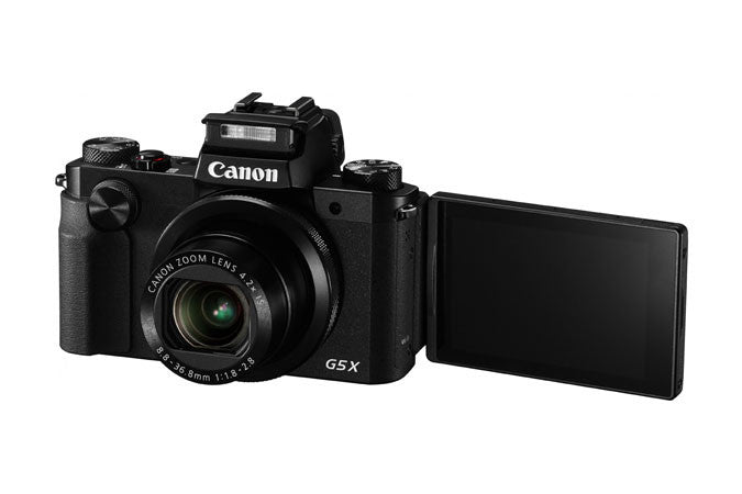 Canon PowerShot G5X Digital Camera - 20.2MP, 4.2x Optical Zoom, 4K Video, WiFi & Bluetooth | Perfect for Travel Photography, Vlogging & Everyday Shooting