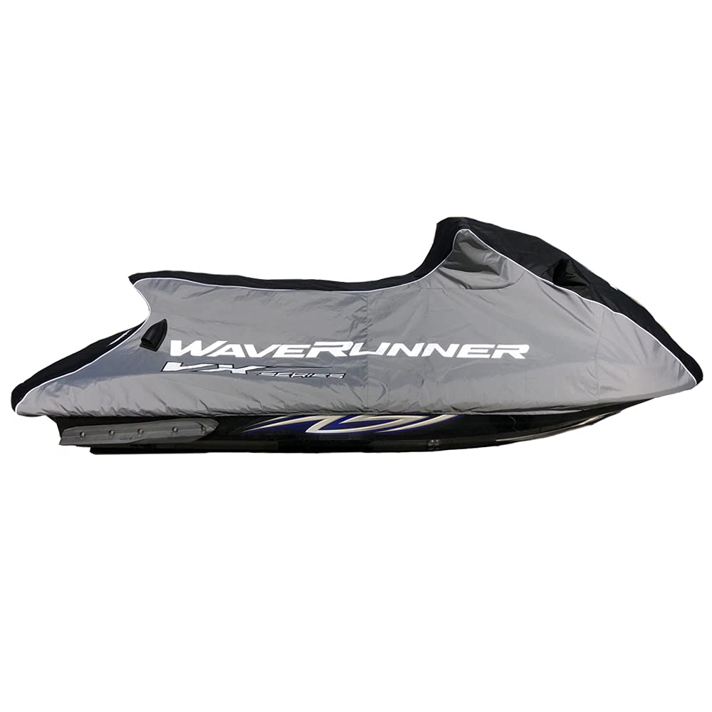 Yamaha OEM WaveRunner Trailer Storage Cover for VX Sport & Deluxe Models (MWV-CVRVX-BC-10) - Waterproof Boat Protection for Transport & Outdoor Storage