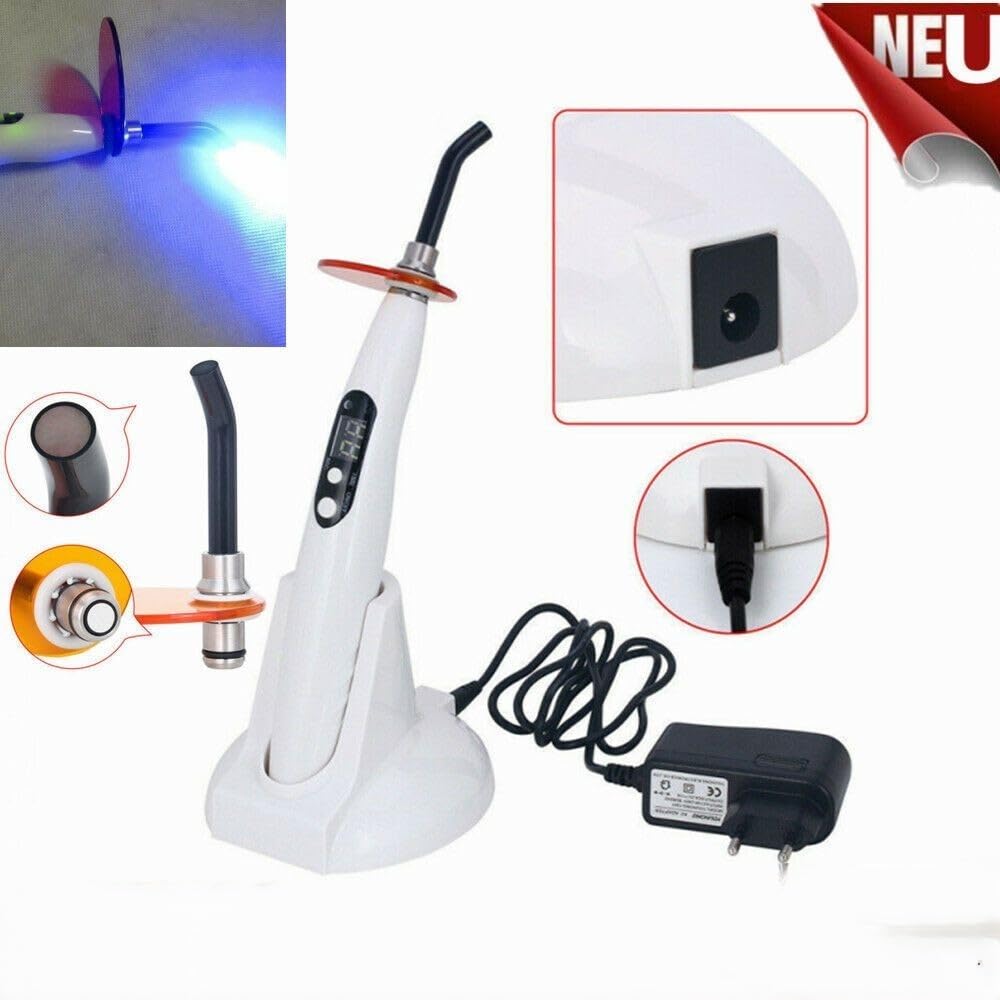 5W LED Wireless Dental Curing Light - Multifunctional Portable UV Light for Teeth Whitening & Filling (Ideal for Dentists, Clinics & Home Use) - Perfect for Dental Procedures, Cosmetic Bonding & Orthodontic Treatments