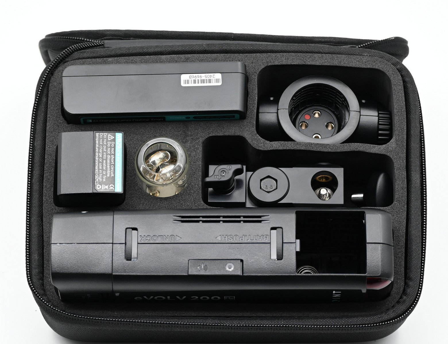 Refurbished Flashpoint eVOLV 200 R2 TTL Pocket Flash - Compact On-Camera Speedlight for Portrait, Wedding & Event Photography (Like New Condition)