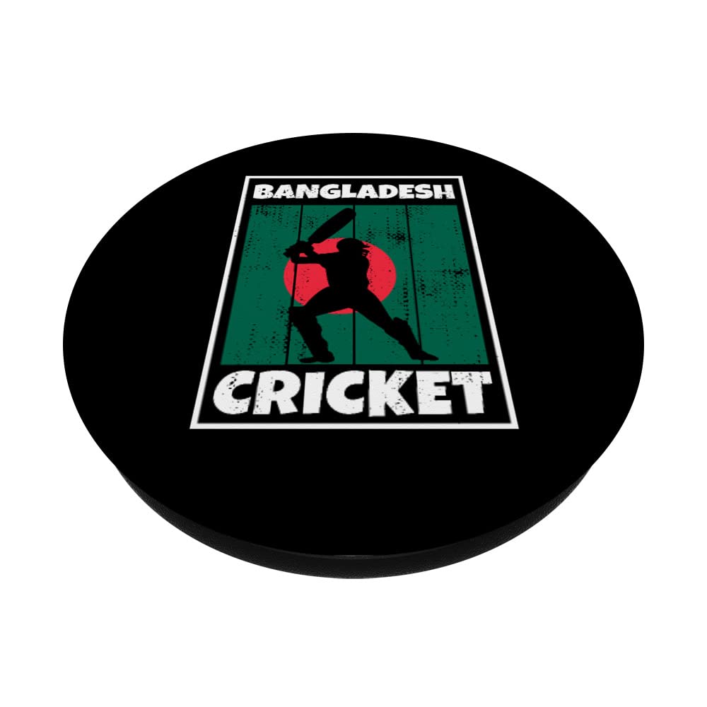 Bangladesh Cricket Fan Flag PopSockets - Swappable PopGrip for Phones & Tablets - Show Your Team Spirit at Games, Travel & Daily Use