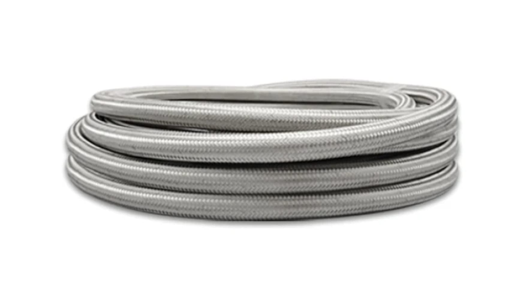 Vibrant Performance 11945 Stainless Steel Braided Flex Hose - 5ft Roll, -20AN Size, 1.12