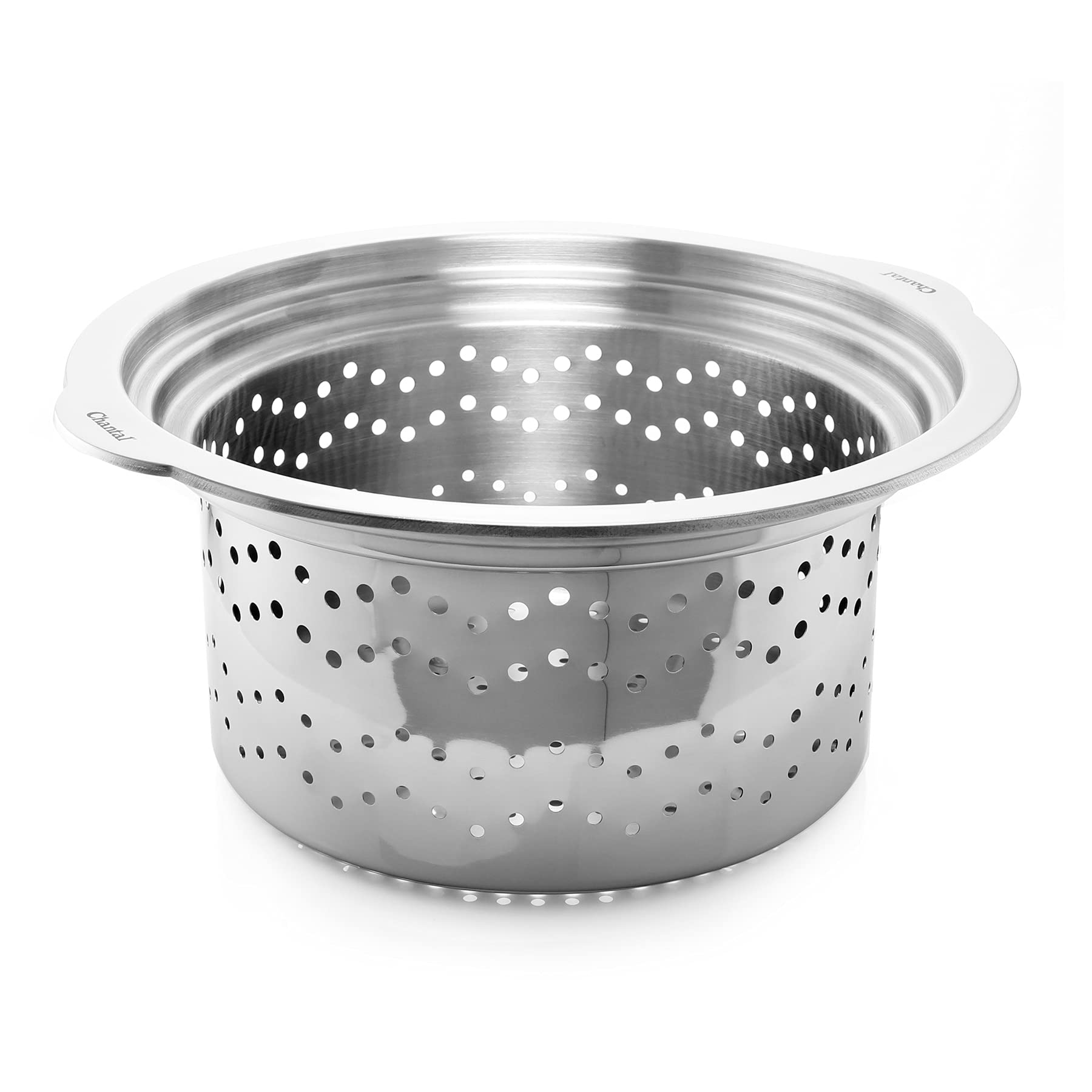 Chantal 6-Quart Stainless Steel Steamer Pasta Insert – Perfect for Cooking Pasta, Vegetables & Seafood at Home