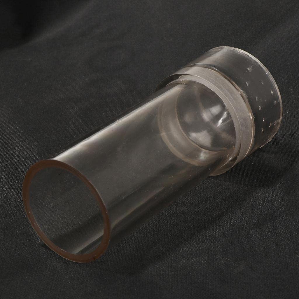 CALANDIS Spire Cylinder Shaped Plastic Clear Candle Molds - 150mm DIY Candle Making Supplies for Home Decor, Wedding Centerpieces & Craft Projects