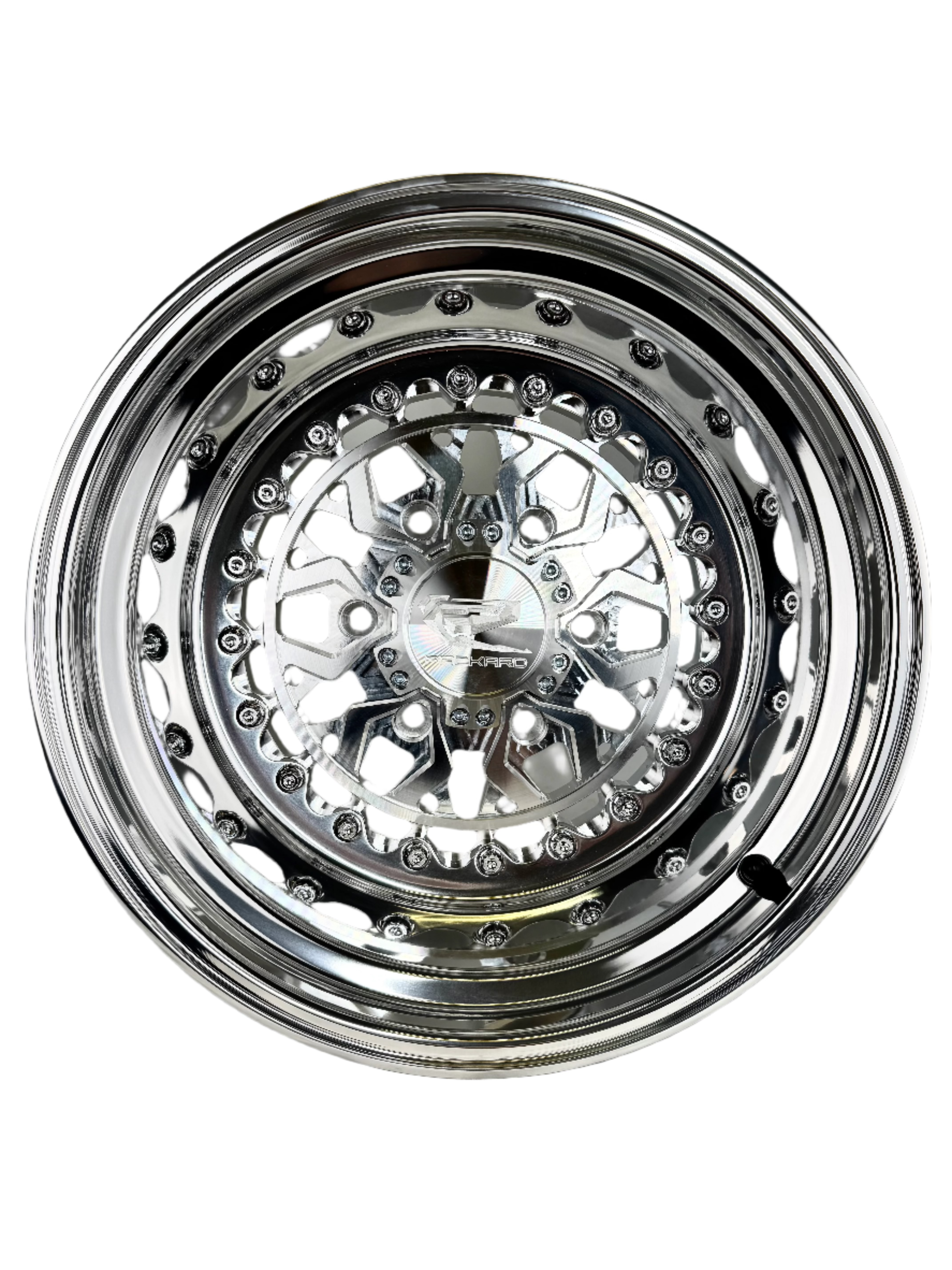 Apollo FF Forged Polished Silver Maverick R 6x139.7 Wheels - Premium Alloy Rims for Trucks & SUVs - Off-Road & Street Performance