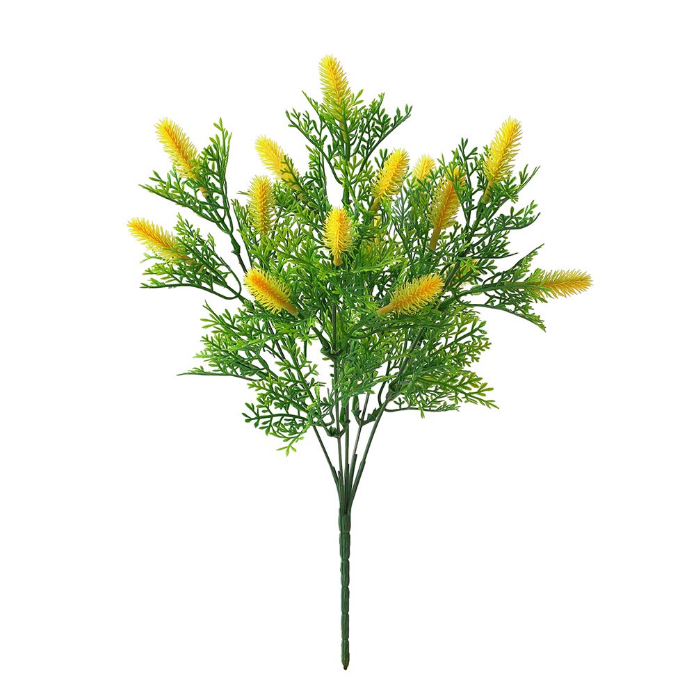 XISENOCI 1Pc Artificial American Berry Flower - Realistic Fake Plant Decor for Home, Wall, Wedding, Party & Office Decoration - Vivid Color Simulation Plant Accessory