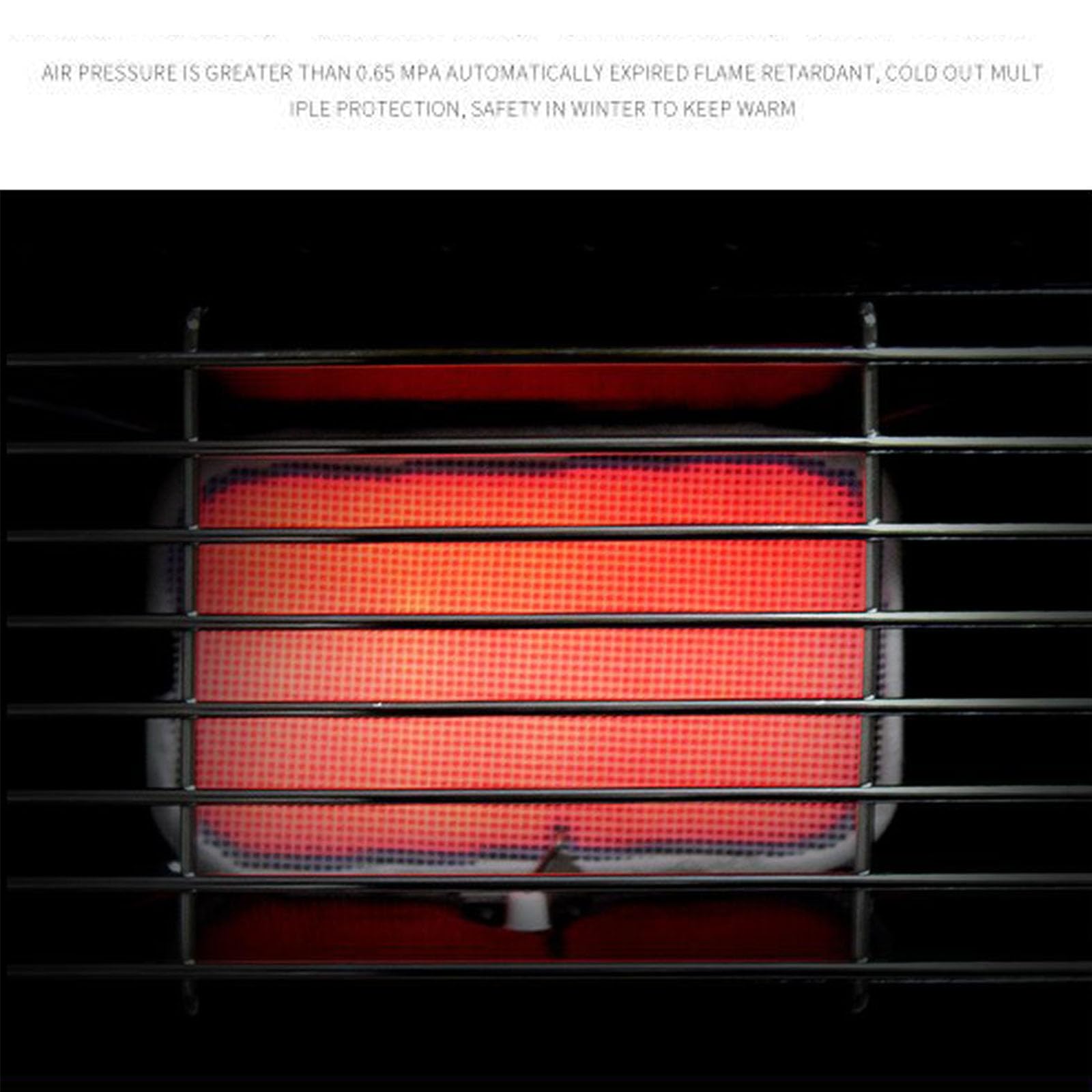 Portable Car Heater & Defroster - 90° Rotatable Fast Heating Fan for Windshield Defogging, Vehicle Warming & Outdoor Use | Compact Patio Heater for Camping, Soup Heating & Emergency Car Kit (Red)
