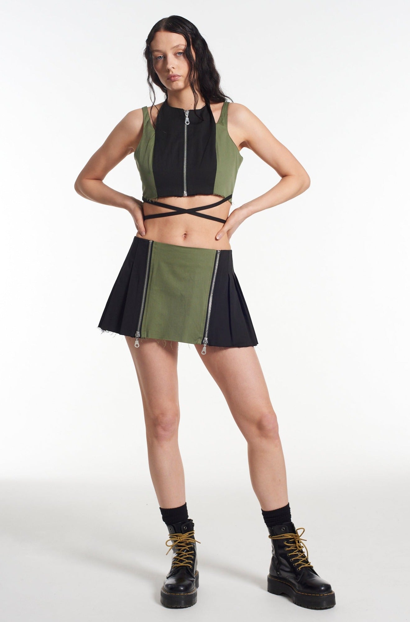 Wonder Mini Skirt - Women's Stretchy High Waist Denim Short Skirt for Summer | Perfect for Parties, Dates & Casual Outfits