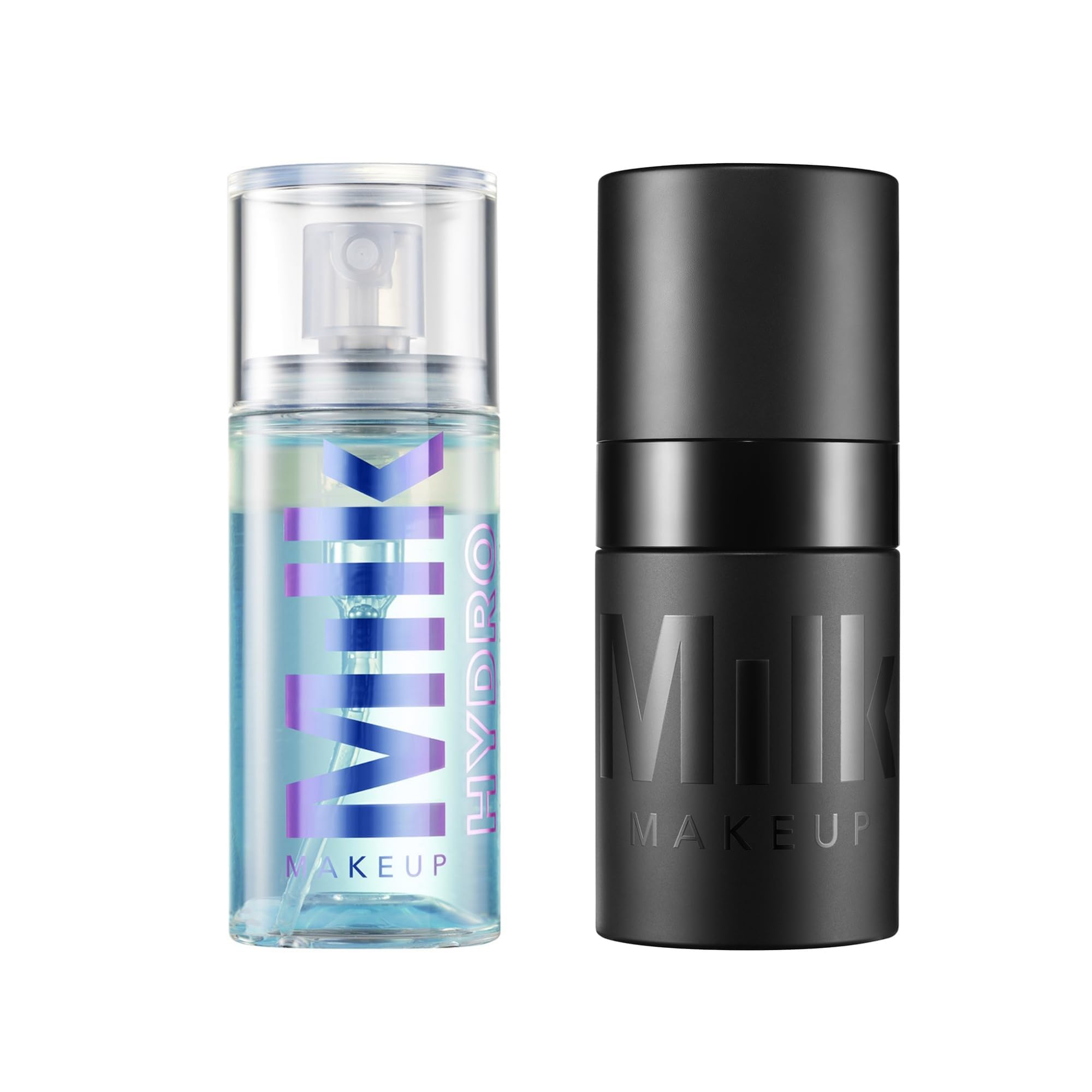 Milk Makeup Travel Kit - Hydro Grip Primer & Pore Eclipse Setting Spray Duo (1.69oz + 1.35oz) | Vegan, Cruelty-Free Makeup Essentials | Perfect for On-the-Go Touchups & Long-Lasting Makeup