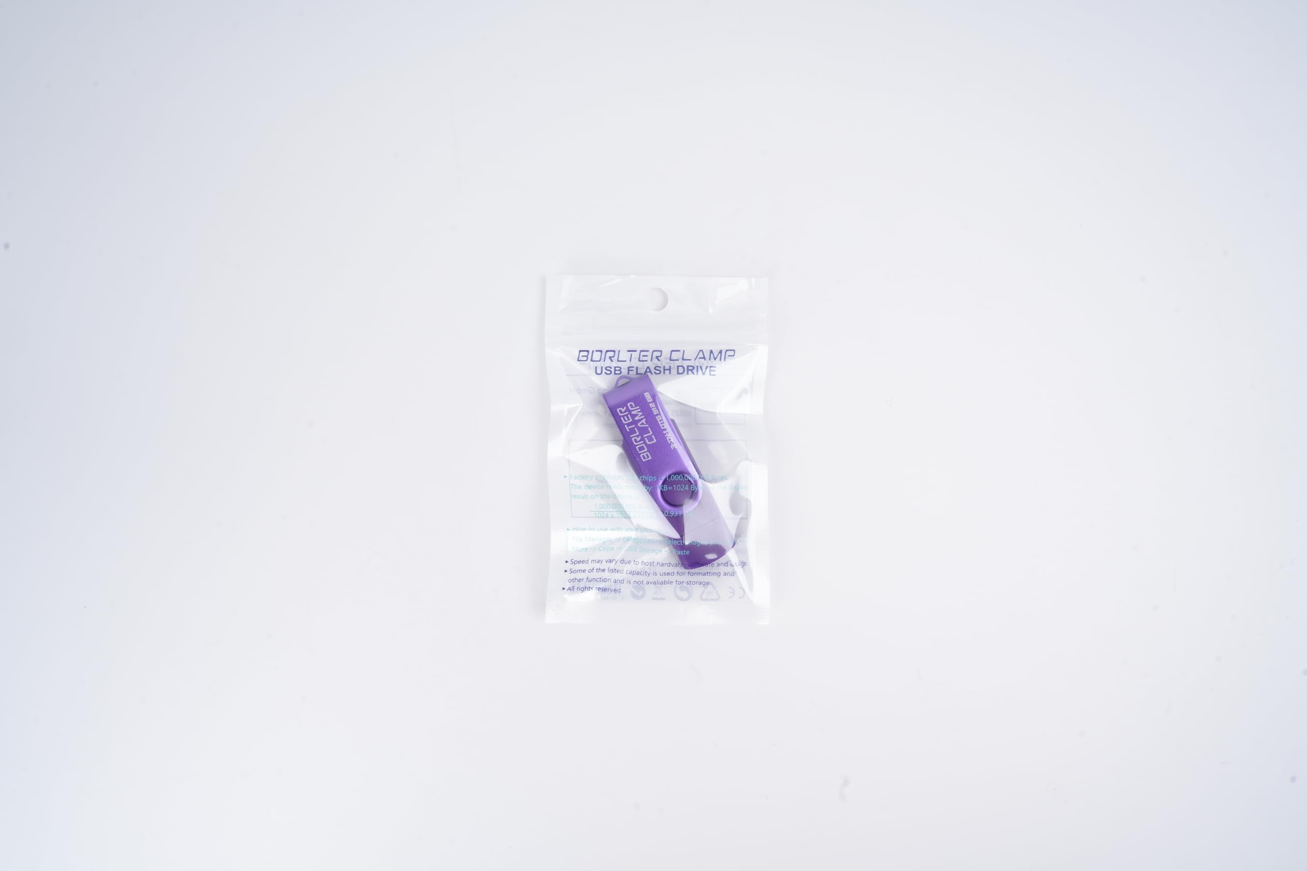 512GB 3-in-1 OTG Flash Drive for Android, USB-C/Micro/USB-A - Photo Storage for Phones, Tablets & PC (Purple)