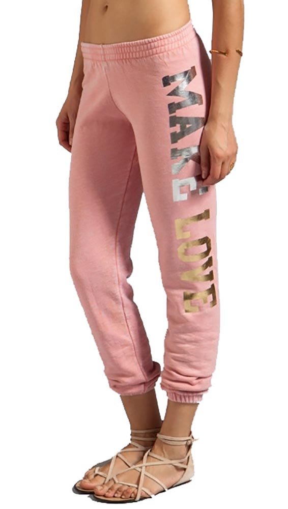 Women's Pink Skinny Sweatpants - Soft Stretchy Joggers for Yoga, Lounge & Workout - Comfortable High Waisted Leggings for Running, Gym & Home Wear
