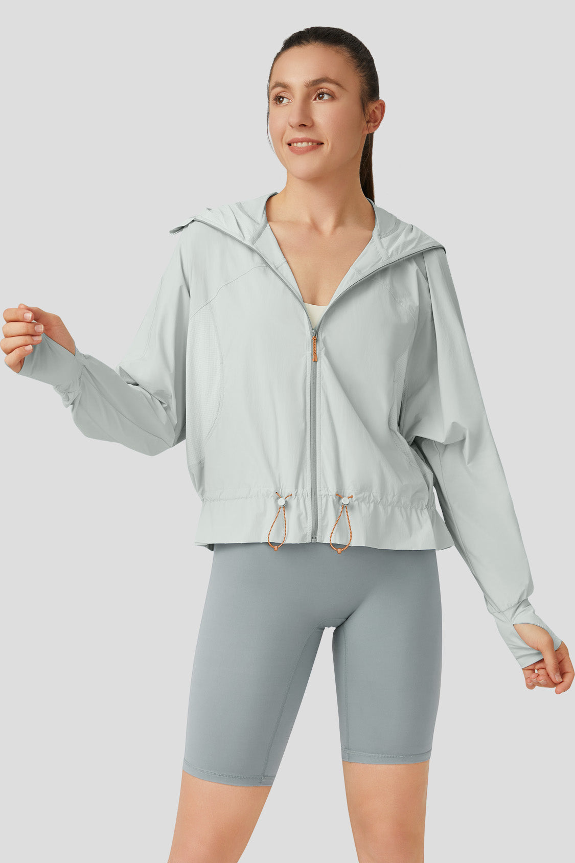 Yunzi Women's UV Protection Jacket UPF50+ Sunblock Windproof Lightweight Outdoor Hiking Travel Beach Walking - Perfect for Summer Activities and Sun Safety