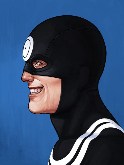 Bullseye Mike Mitchell Art Print - Premium Quality Movie Poster for Home, Office & Theater Decor