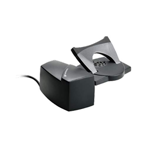 Plantronics SAVI 8200 Series W8220-M Wireless DECT Headset with HL10 Straight Plug Lifter - Certified for Skype for Business & Microsoft Teams | Noise-Canceling Office Headset for Professionals, Call Centers & Remote Work