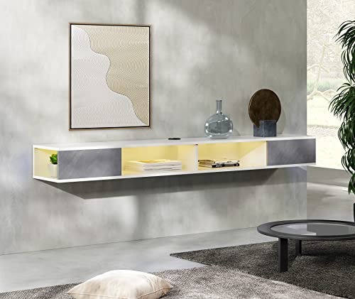 White&grey&yellow Lights