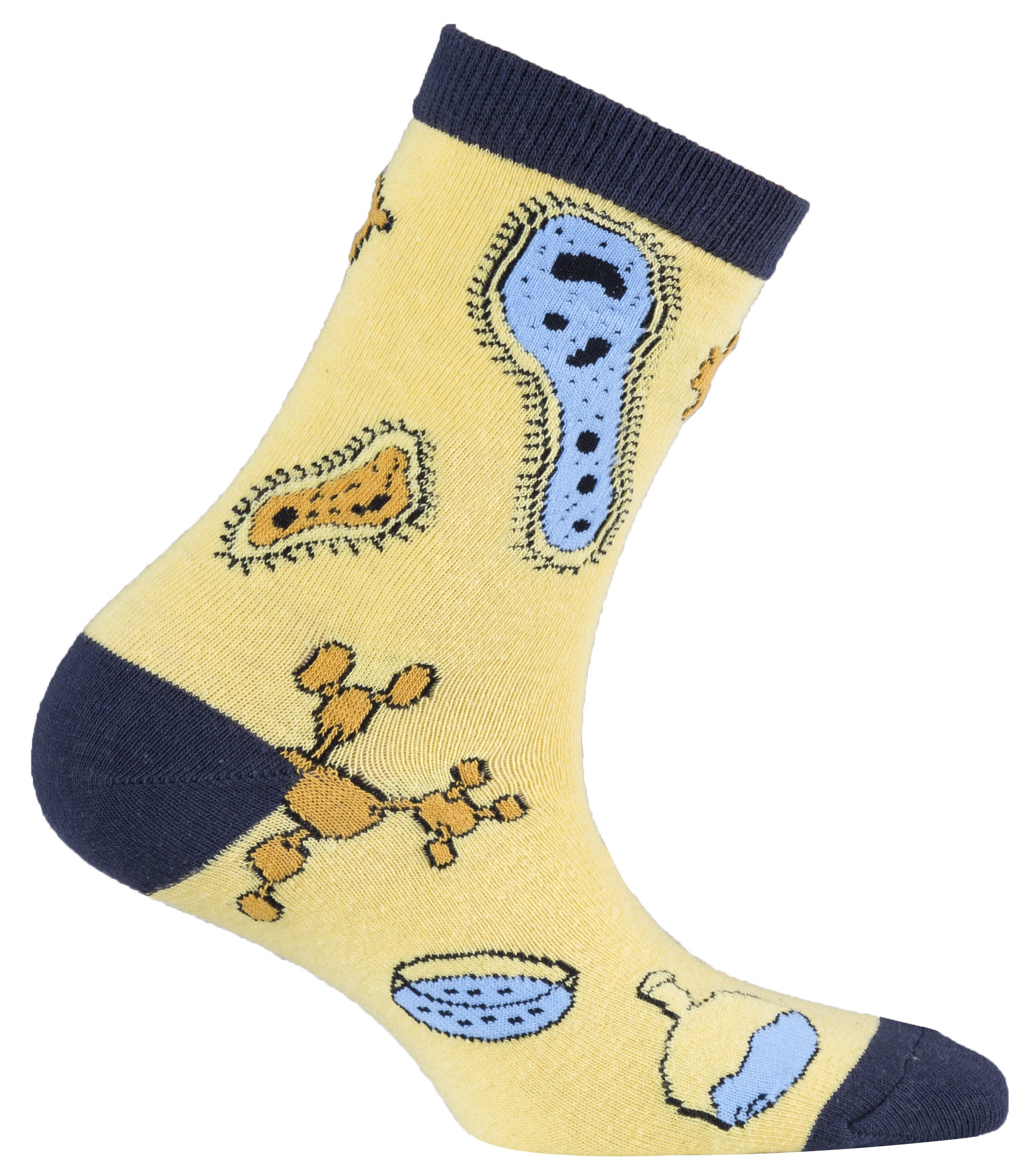 Kids 5-Pair Fun Colorful Cotton Crew Socks Gift Set - Soft Comfortable Dress Socks for Boys & Girls - Perfect for School, Parties & Everyday Wear