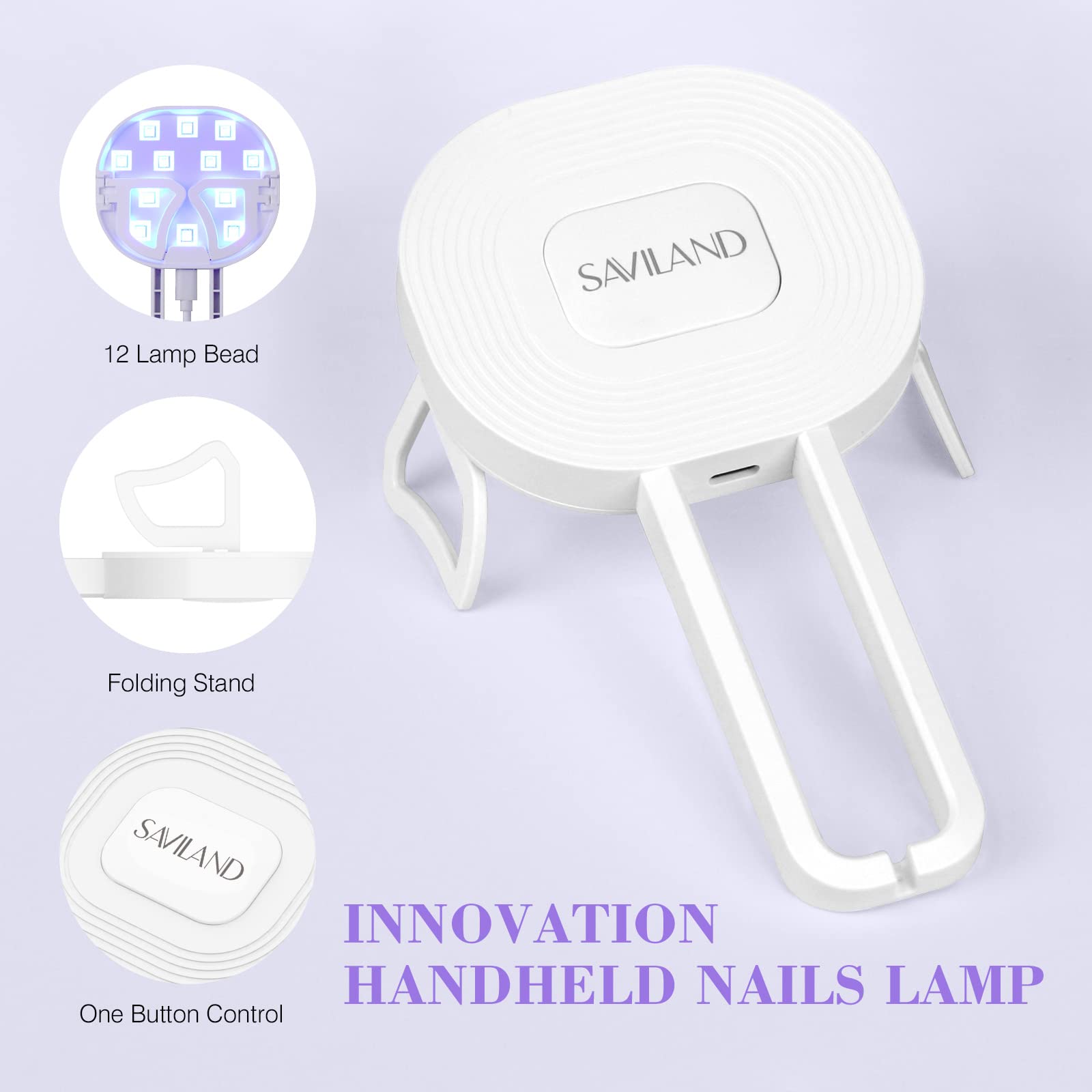 SAVILAND Gels X Nail Kit - 500Pcs Long Coffin Nail Tips with 0.5oz Super Strong Nail Glue & Upgraded LED Nail Lamp | Professional Acrylic Nail Extension Set for Home Salon, DIY Nail Art & Manicure | Complete Starter Kit for Beginners & Professionals