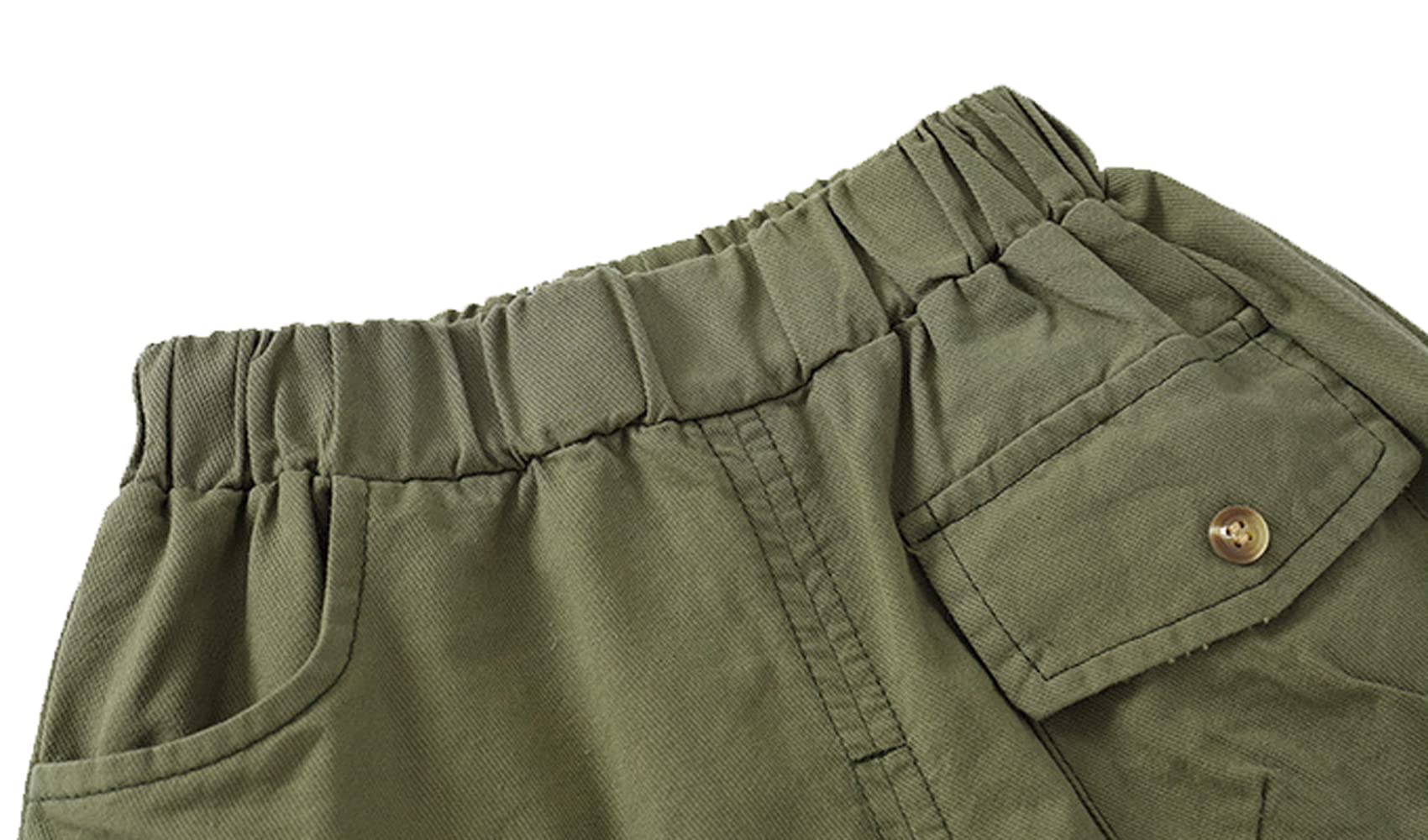 DINGDONG'S CLOSET Boys' Casual Cargo Shorts for Toddlers - Comfortable & Stylish Playwear for Outdoor Activities, Summer Camp & Daily Wear