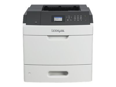 Lexmark MS810N Monochrome Laser Printer - 55ppm High-Speed Printing, 1200x1200 dpi Resolution - Desktop Office Printer with 650-Sheet Capacity, LCD Display, Gigabit Ethernet & USB (Renewed) - Perfect for Home Offices, Small Businesses & Professional Printing Needs