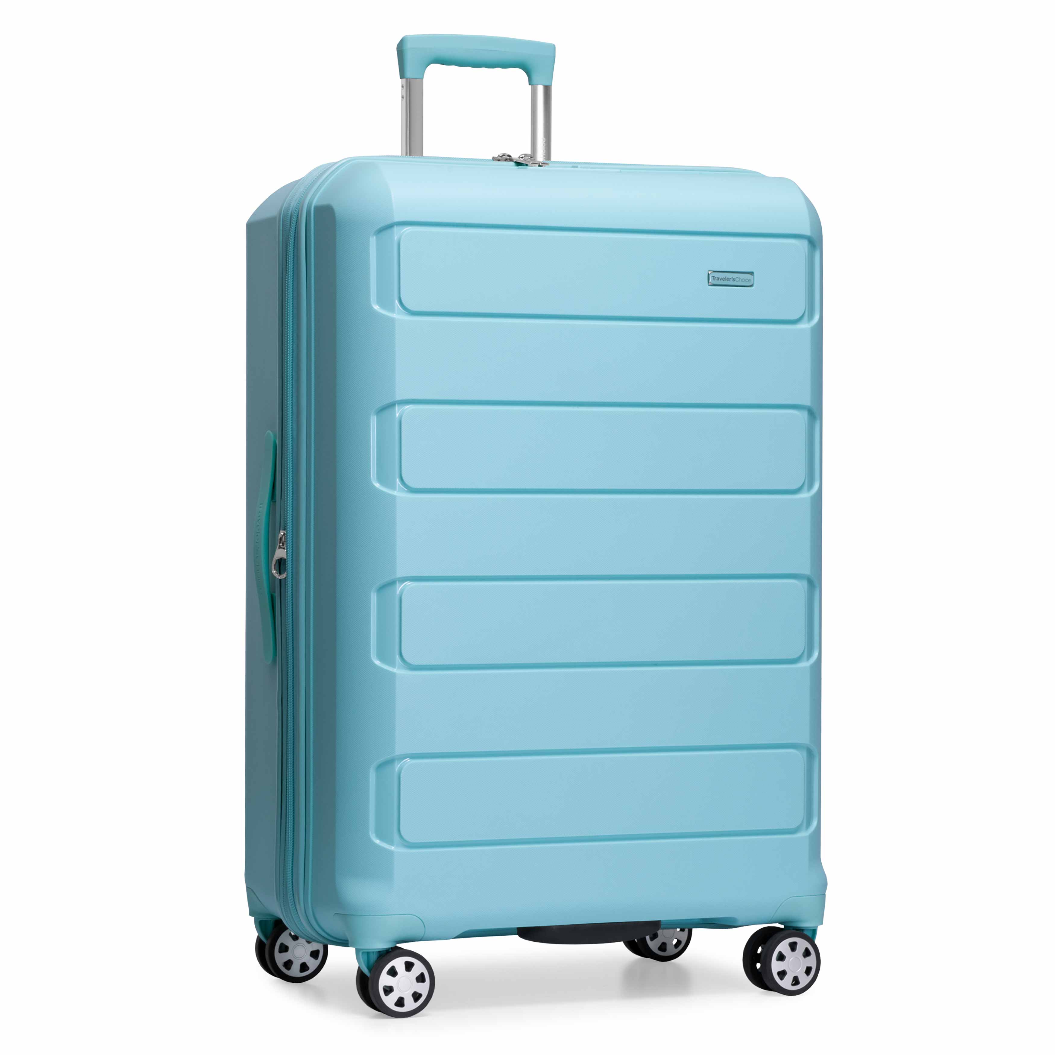 Pagosa 3 Piece Luggage Set - Lightweight Spinner Suitcase with TSA Lock - Perfect for Travel, Business Trips & Vacations