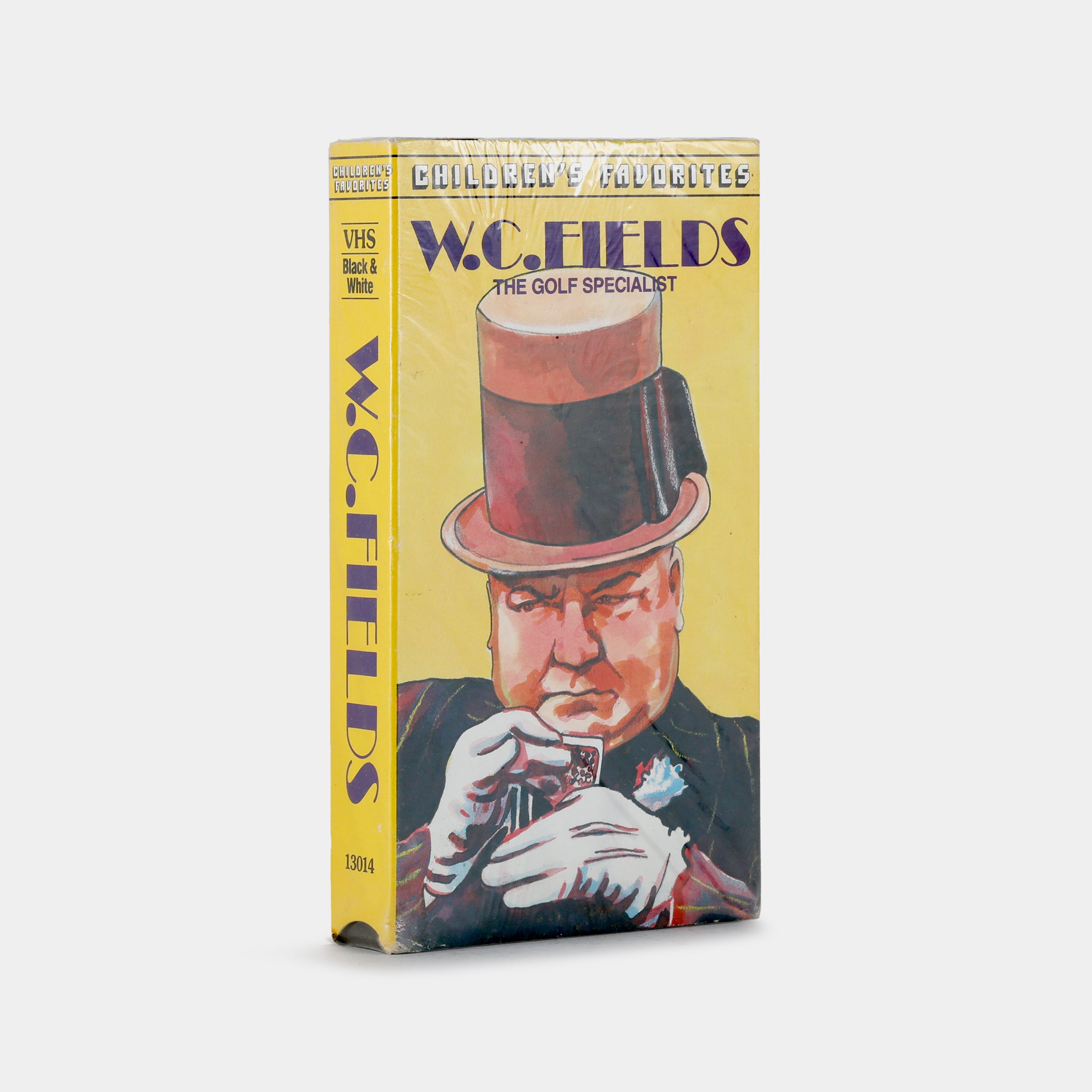 Vintage W.C. Fields Comedy VHS Tape - Sealed Collectible for Kids & Movie Enthusiasts - Perfect for Family Movie Nights & Classic Film Collections