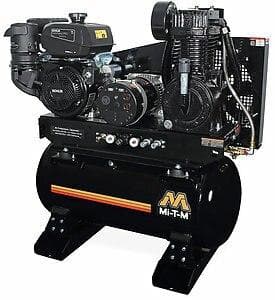 30 Gallon Two Stage Air Compressor Generator - Powerful & Quiet for Home Workshops, Construction Sites & DIY Projects