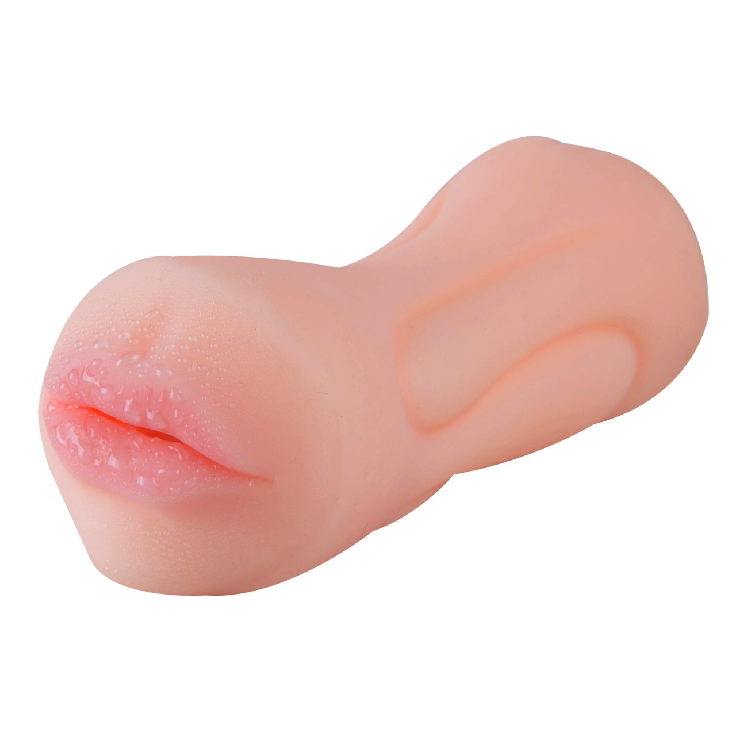 2 in 1 Male Masturbator - Realistic Mouth & Tight Anal Pocket Pussy (600g Flesh) - Adult Sex Toy for Men - Perfect for Solo Play, Discreet Storage & Enhanced Pleasure