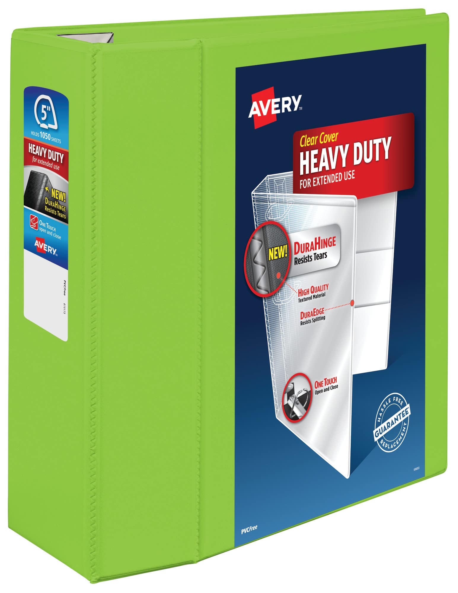 Avery Heavy-Duty View 3 Ring Binder with 5