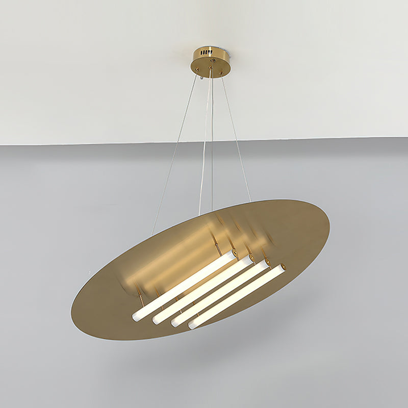 Modern Big Disc Pendant Lamp - Stylish Ceiling Light Fixture for Dining Room, Kitchen Island & Living Room Decor