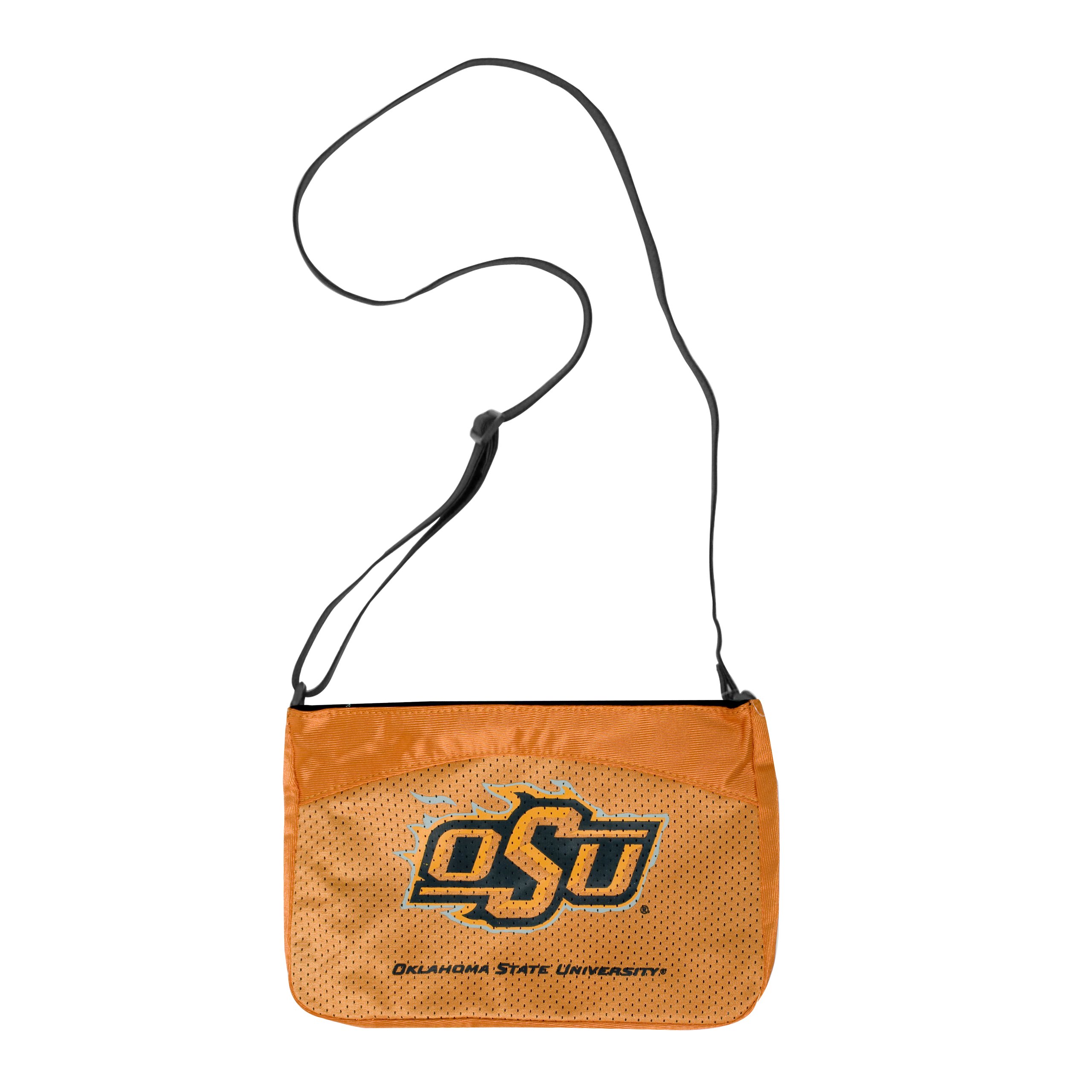 Oklahoma State University NCAA Jersey Mini Purse - Stylish Crossbody Bag for Women, Game Day Accessories, College Football Fan Gifts, Perfect for Game Day, Tailgating & School Spirit Events