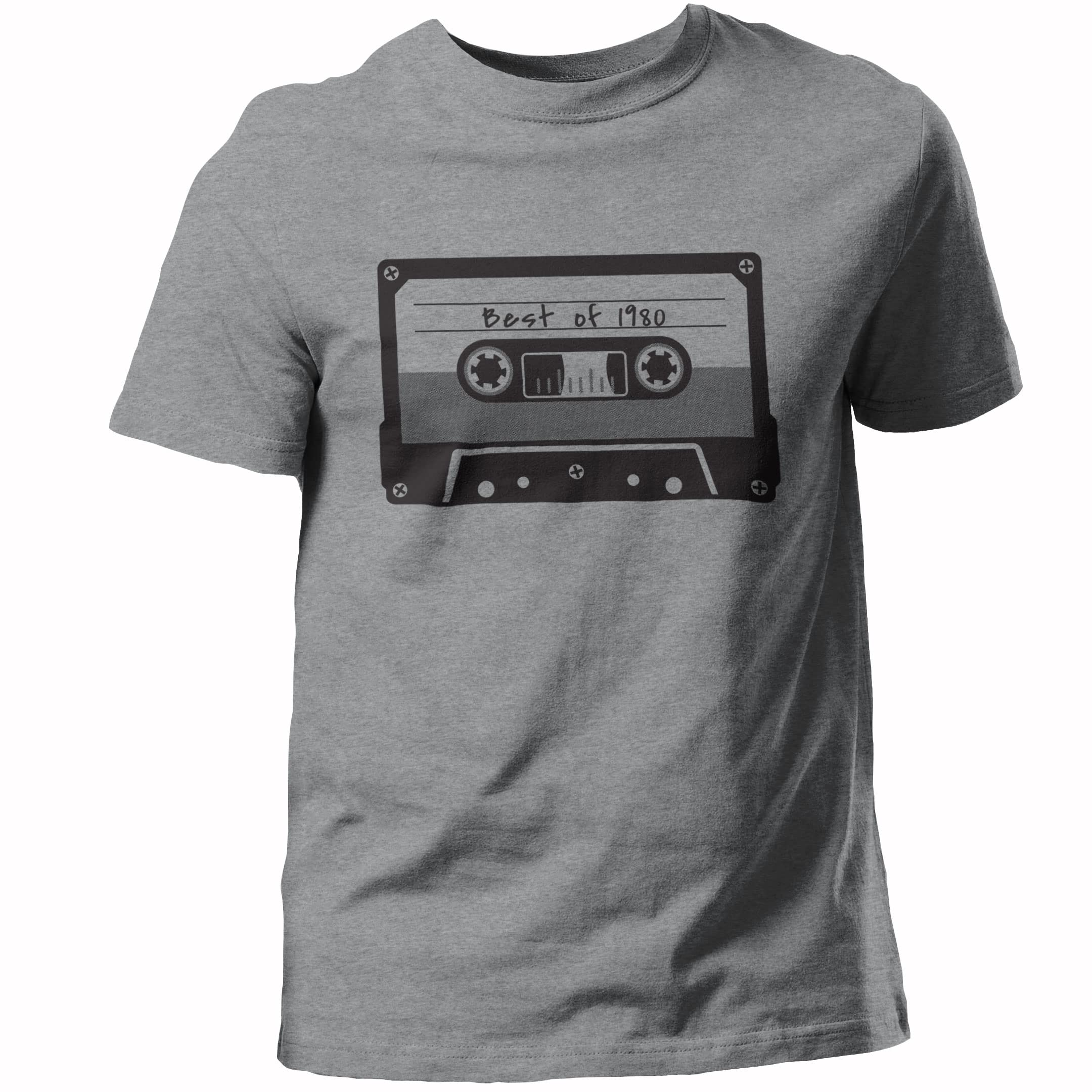40th Birthday T-Shirt for Men - Vintage 1980 Design - April Birthday Gift Idea - Perfect for Parties & Celebrations