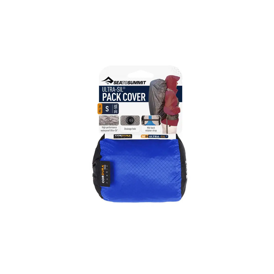 Sea to Summit Ultra Sil Waterproof Pack Cover - Lightweight Rain Cover for Backpacks & Hiking Gear - Perfect for Outdoor Adventures, Camping & Travel