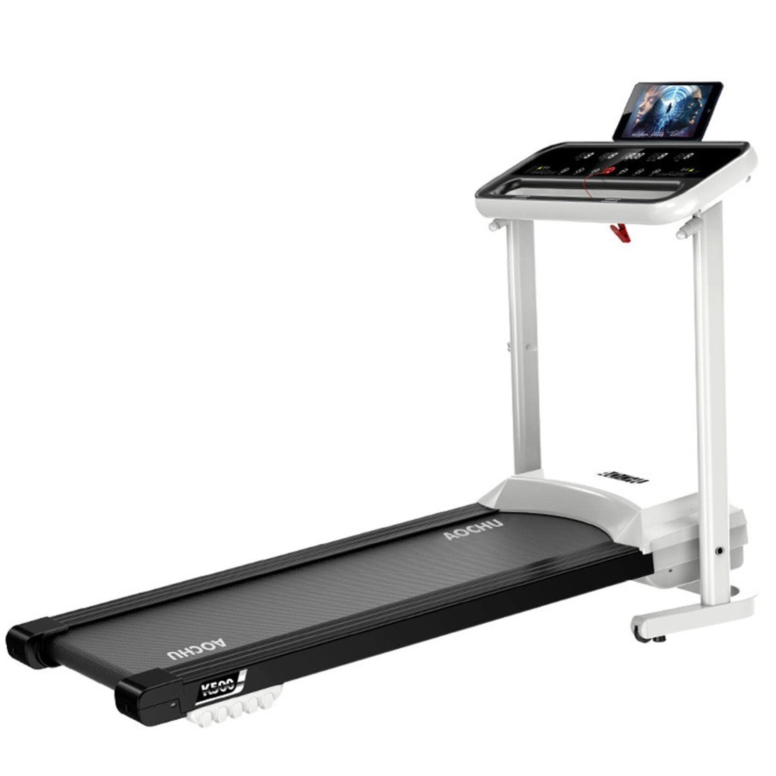 Sicdy Folding Electric Treadmill - Portable Home Gym Equipment for Running & Walking | Compact Space-Saving Design for Apartments, Home Office & Small Spaces