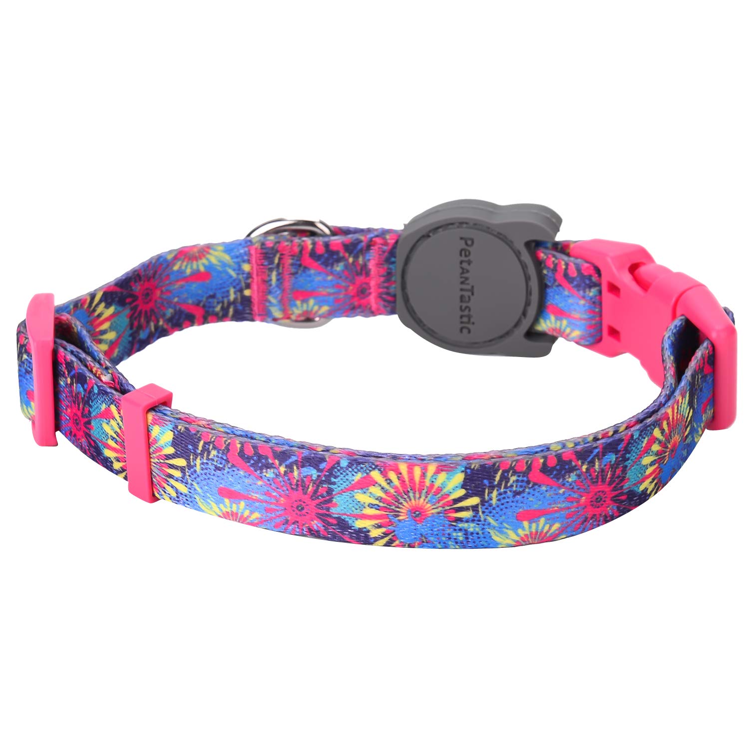 Premium Adjustable Large Dog Collar - Heavy Duty & Soft Comfort with Sparkling Galaxy Design - Ideal for Outdoor Walks, Training & Indoor Use - Perfect for Puppies, Adult Dogs, Boys & Girls