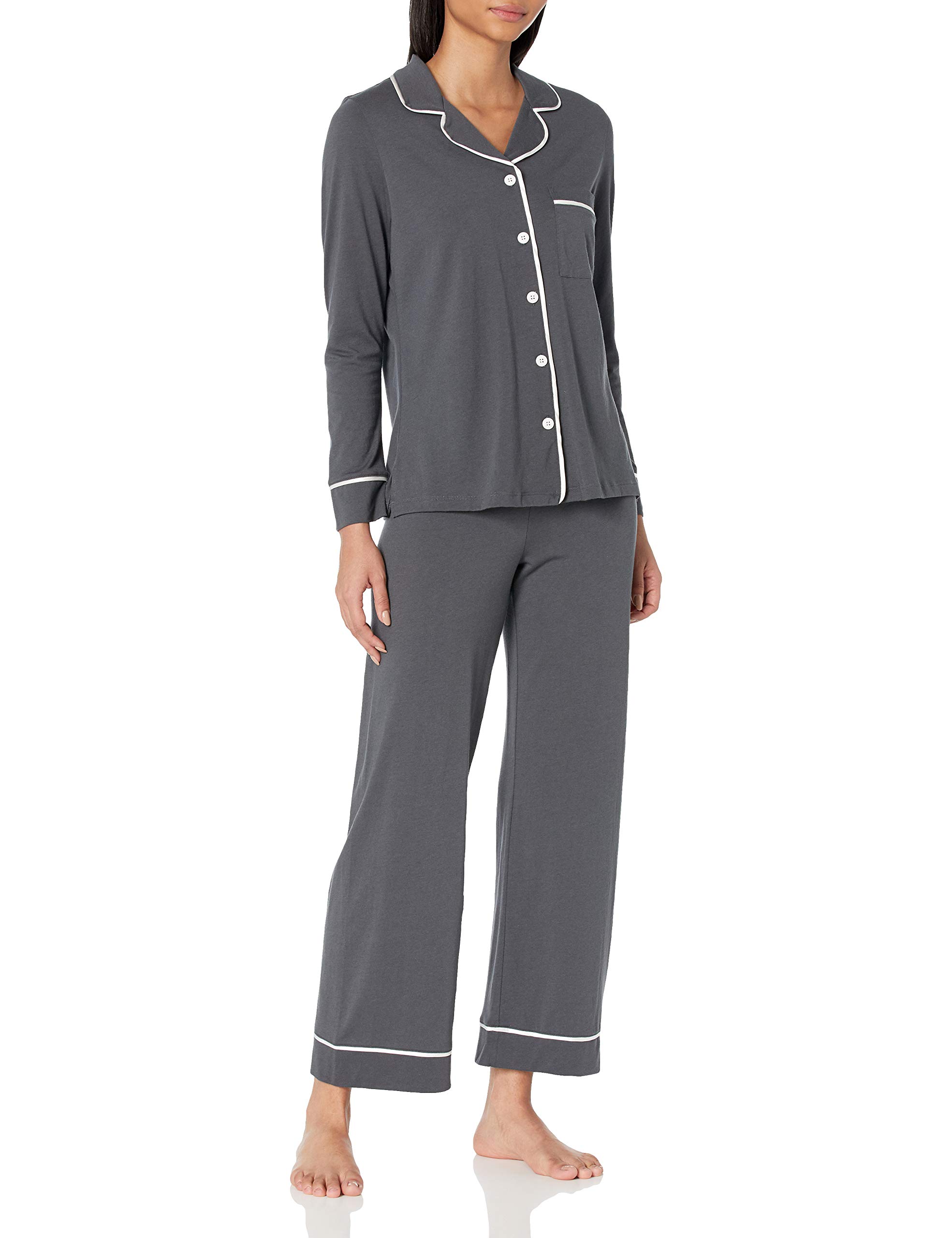 Cosabella Women's Bella Petite Long Sleeve Pajama Set - Soft Sleepwear for Women, Comfy Loungewear for Relaxing at Home & Cozy Nights