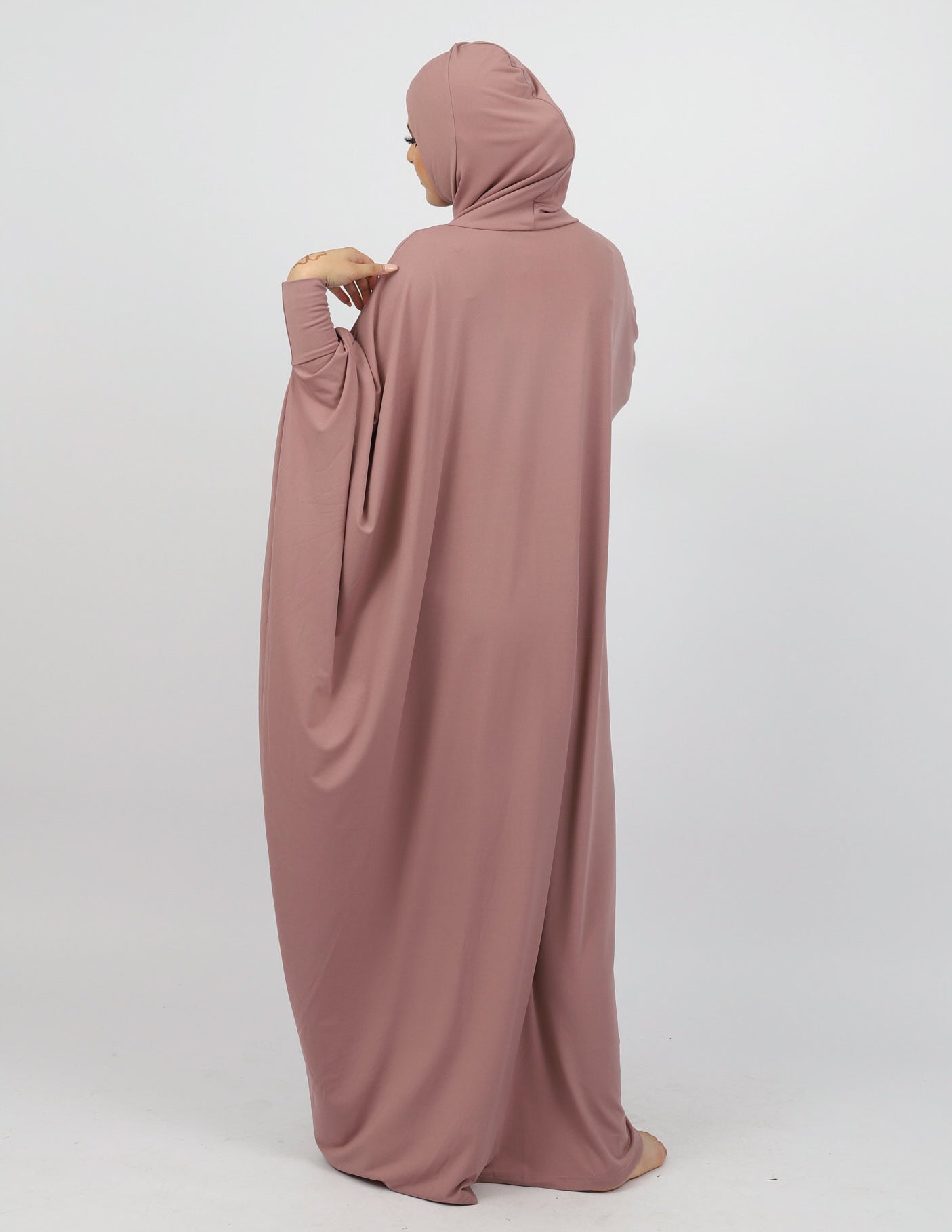 Batwing Maxi Jilbab - Modest Muslim Prayer Dress for Women - Perfect for Prayer, Mosque & Everyday Wear
