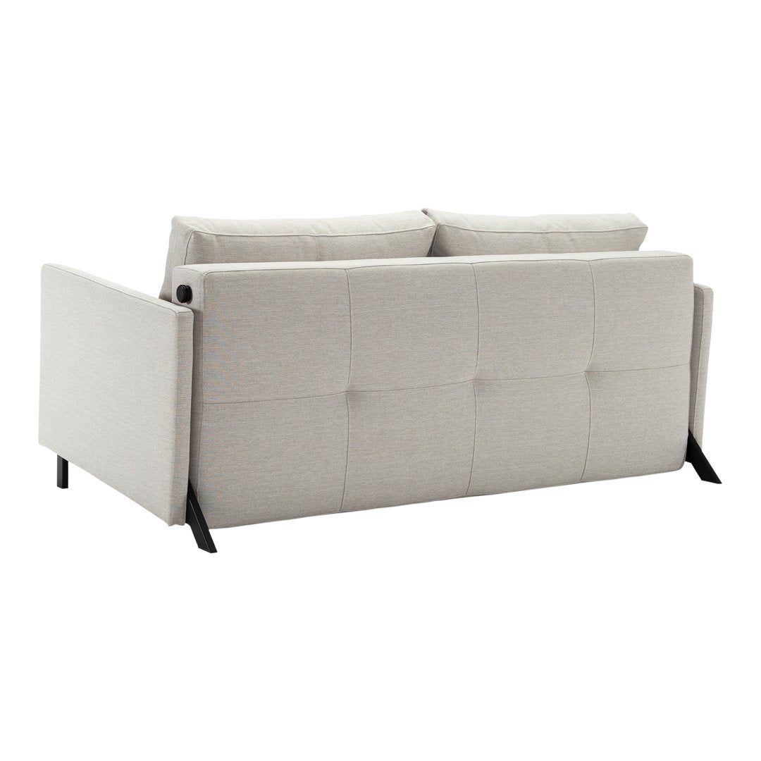 Luxury Cubed 02 Queen Size Sofa with Armrests - Perfect for Living Rooms, Home Theaters & Cozy Family Gatherings