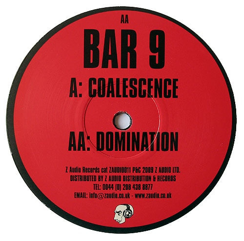 Bar 9 Coalescence Domination 12