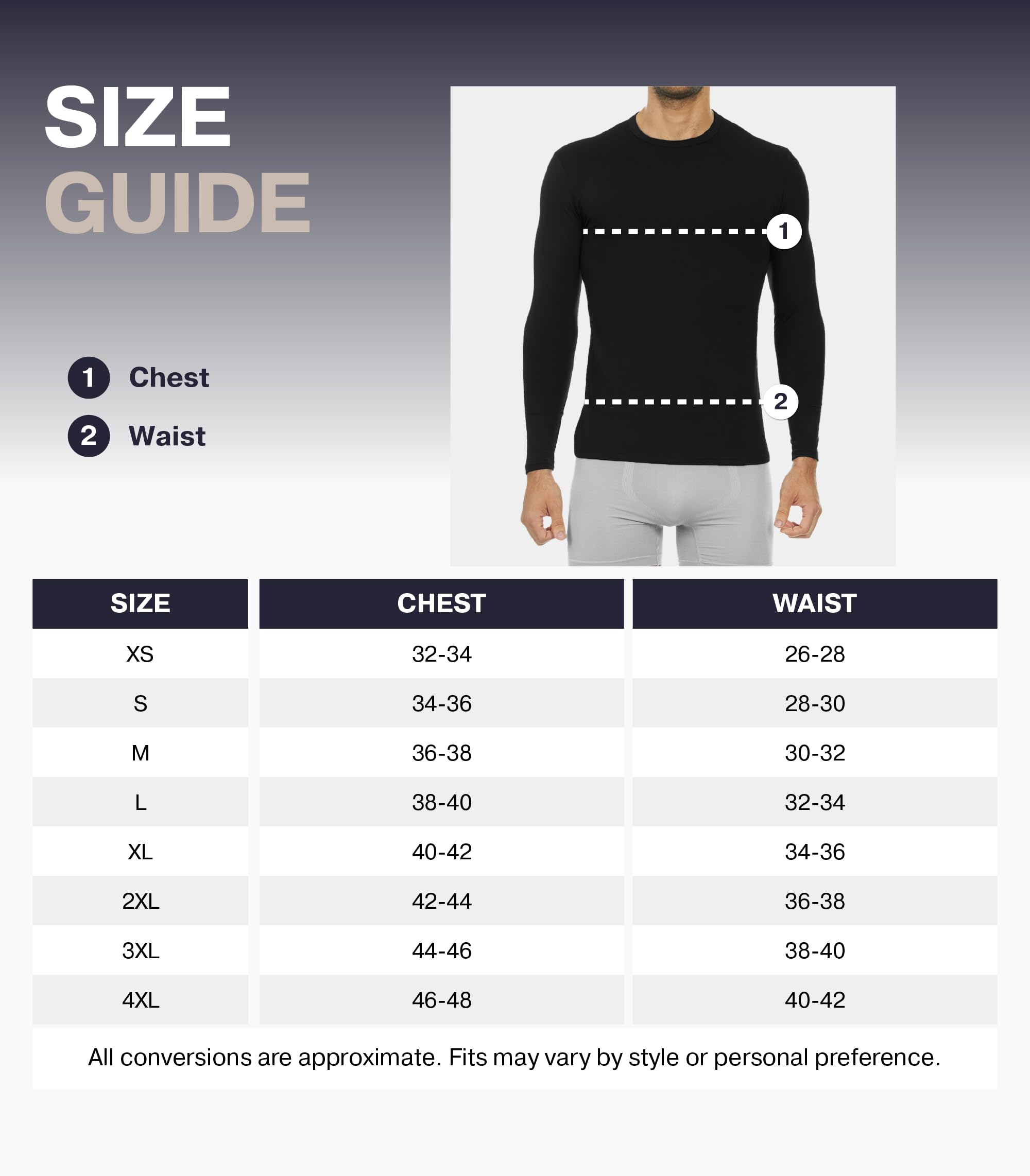 ThermoJohn Men's Long Sleeve Thermal Compression Shirt - Base Layer for Cold Weather - Perfect for Winter Sports, Hiking & Outdoor Activities