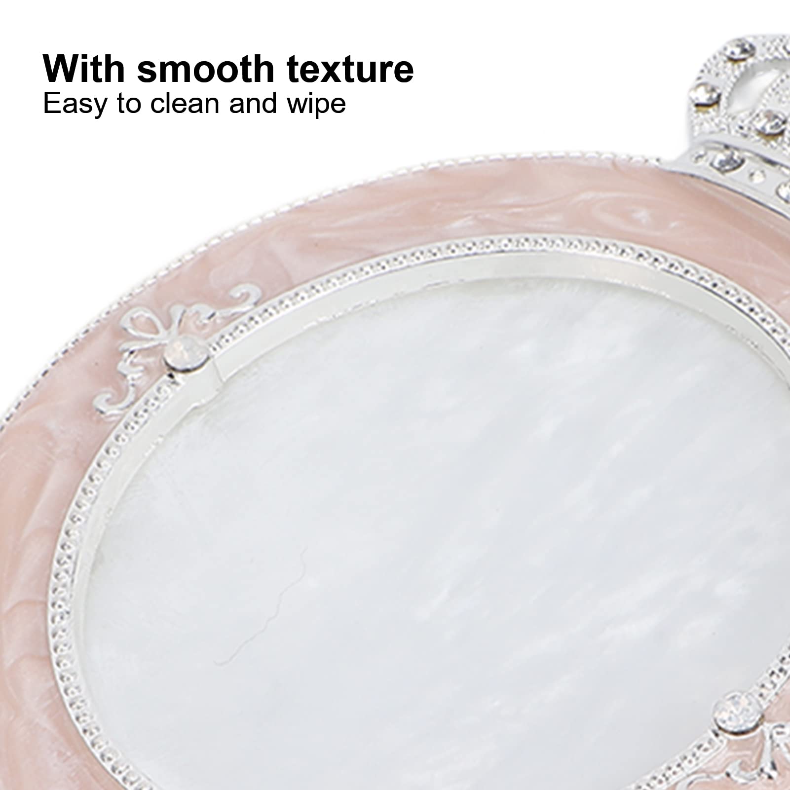 Professional Nail Art Palette - 4.33 X 2.95 Inch Resin Mixing Tray for Nail Polish & Gel Color Blending - Perfect for Nail Salons, DIY Manicures & Creative Nail Designs (Silver)