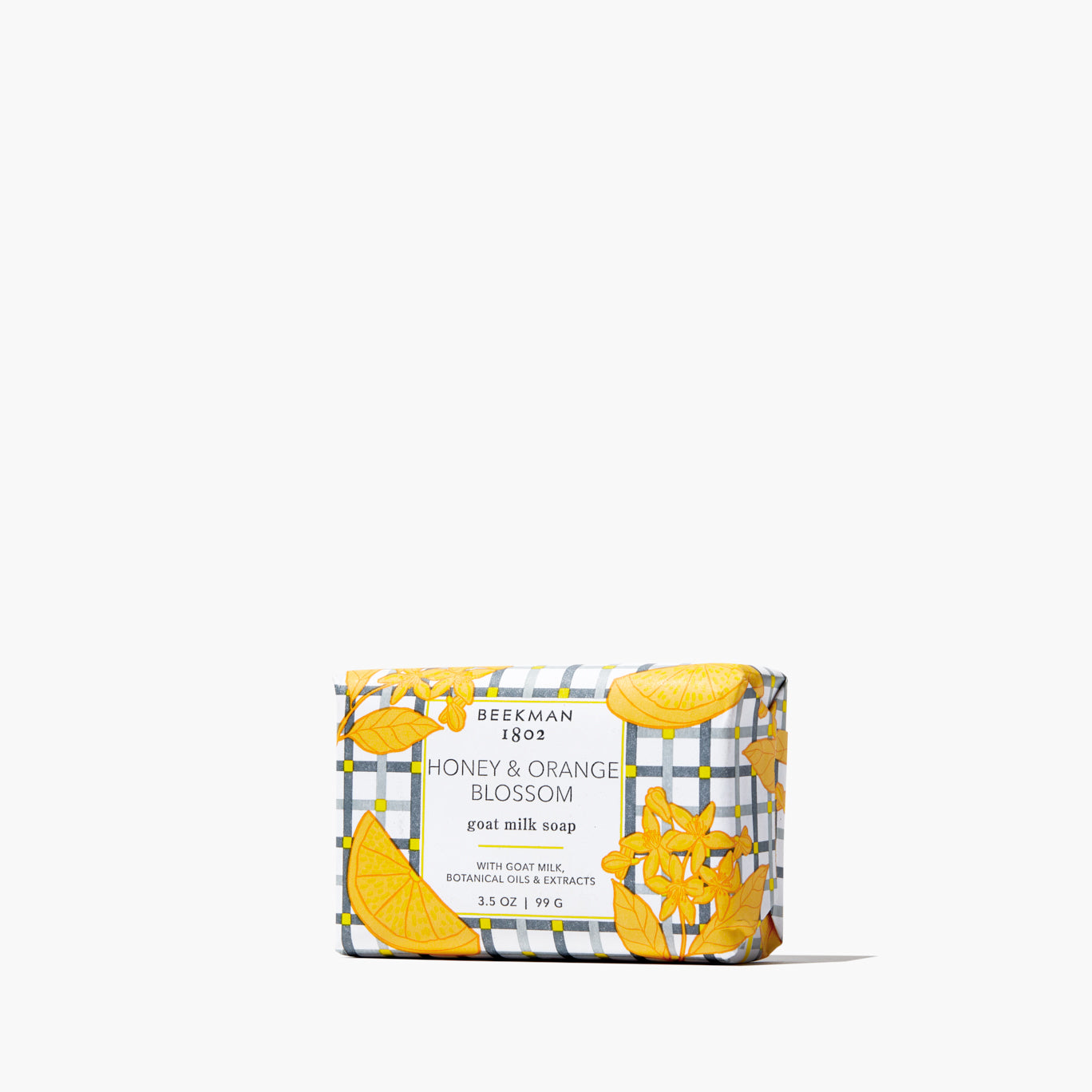 Natural Honey & Orange Blossom Scented Bar Soap Set - 3 Pack Palm-Sized Handmade Soaps for Gentle Skin Cleansing | Perfect for Bath, Shower & Gift Giving