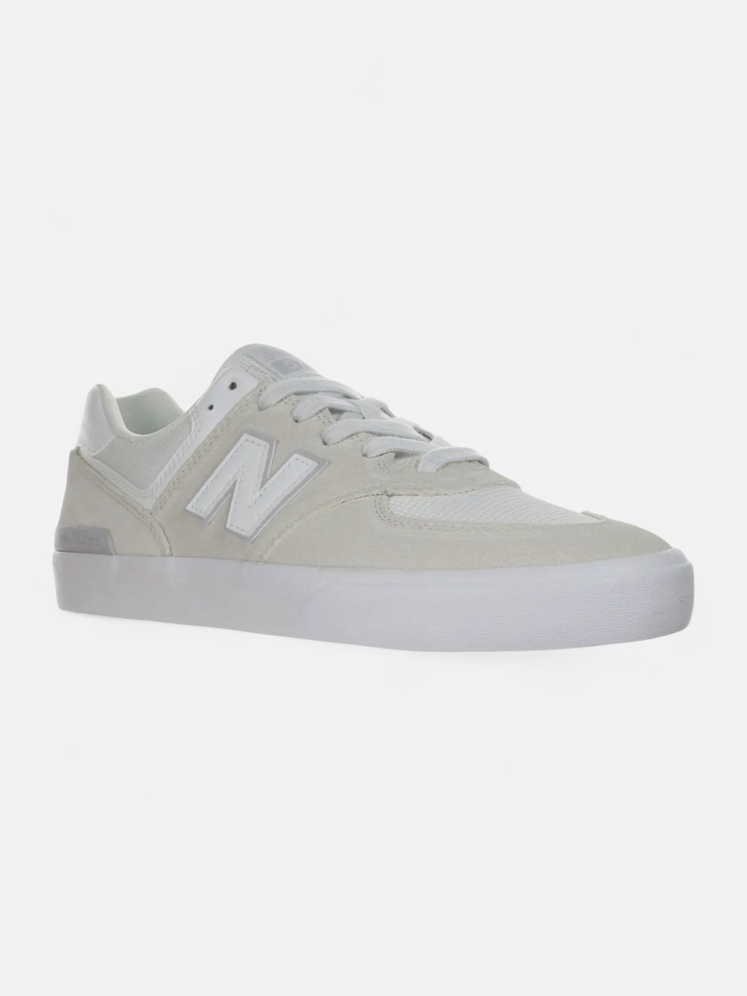 New Balance Numeric 574 Vulc White Cream Skateboarding Shoes - Perfect for Street Skating & Casual Wear