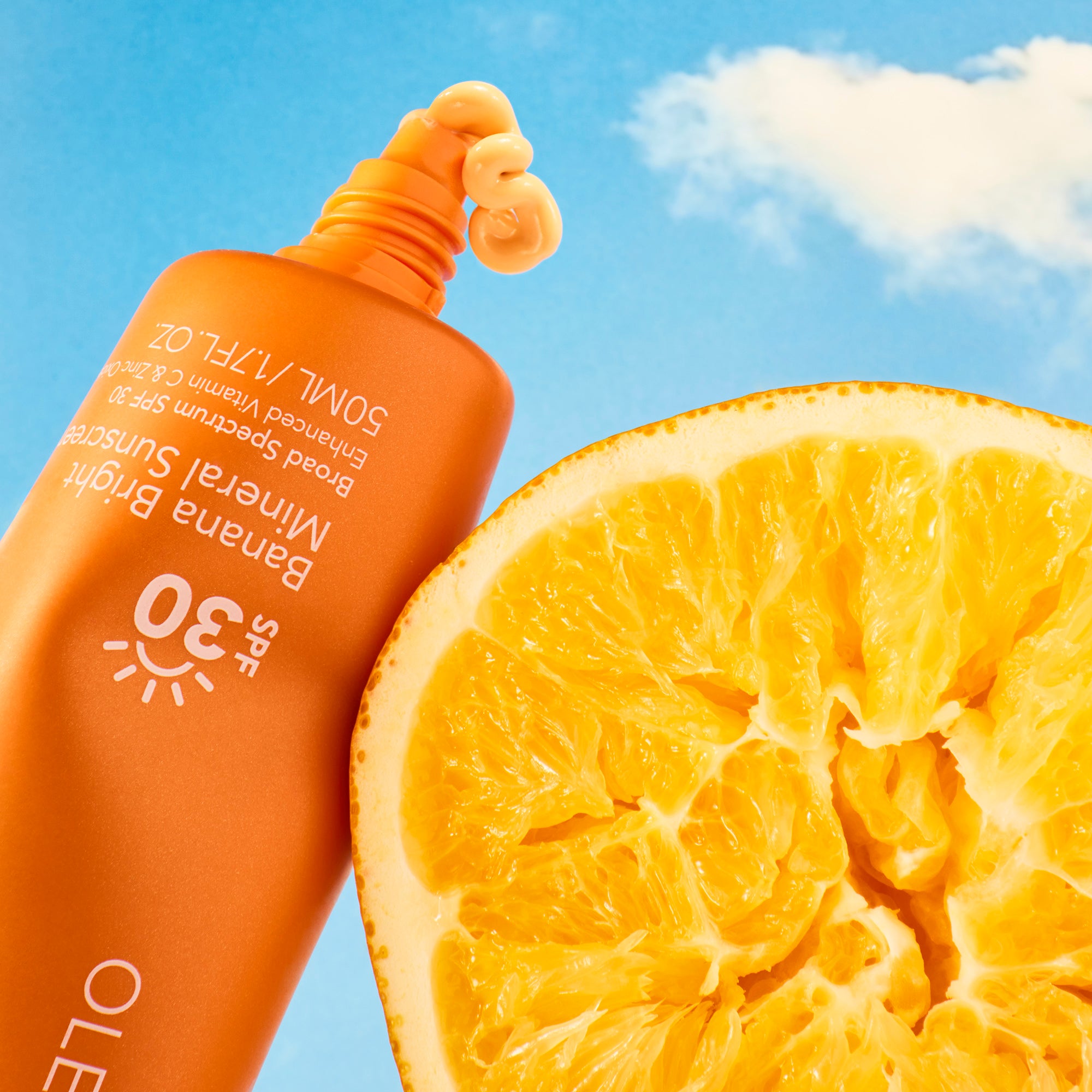 Banana Bright Mineral Sunscreen SPF 30 - Natural Face Sunscreen for Sensitive Skin, Vegan & Reef Safe - Perfect for Daily Use, Beach & Outdoor Activities