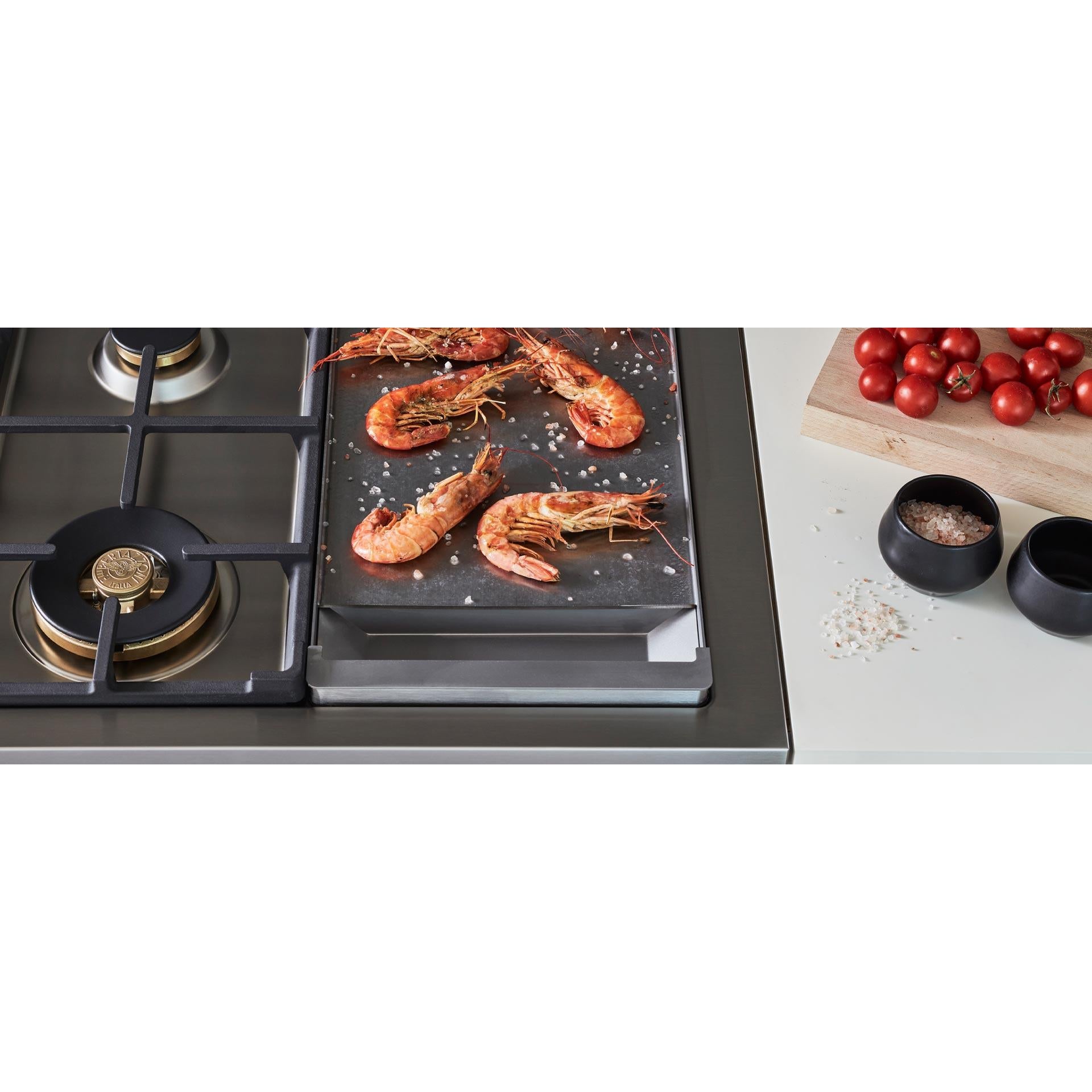 Bertazzoni 48 Inch Freestanding Gas Range MAS486BTFGMXTLP - Professional Italian Kitchen Appliance for Home Chefs & Cooking Enthusiasts | Perfect for Modern Kitchens, Restaurants & Culinary Schools