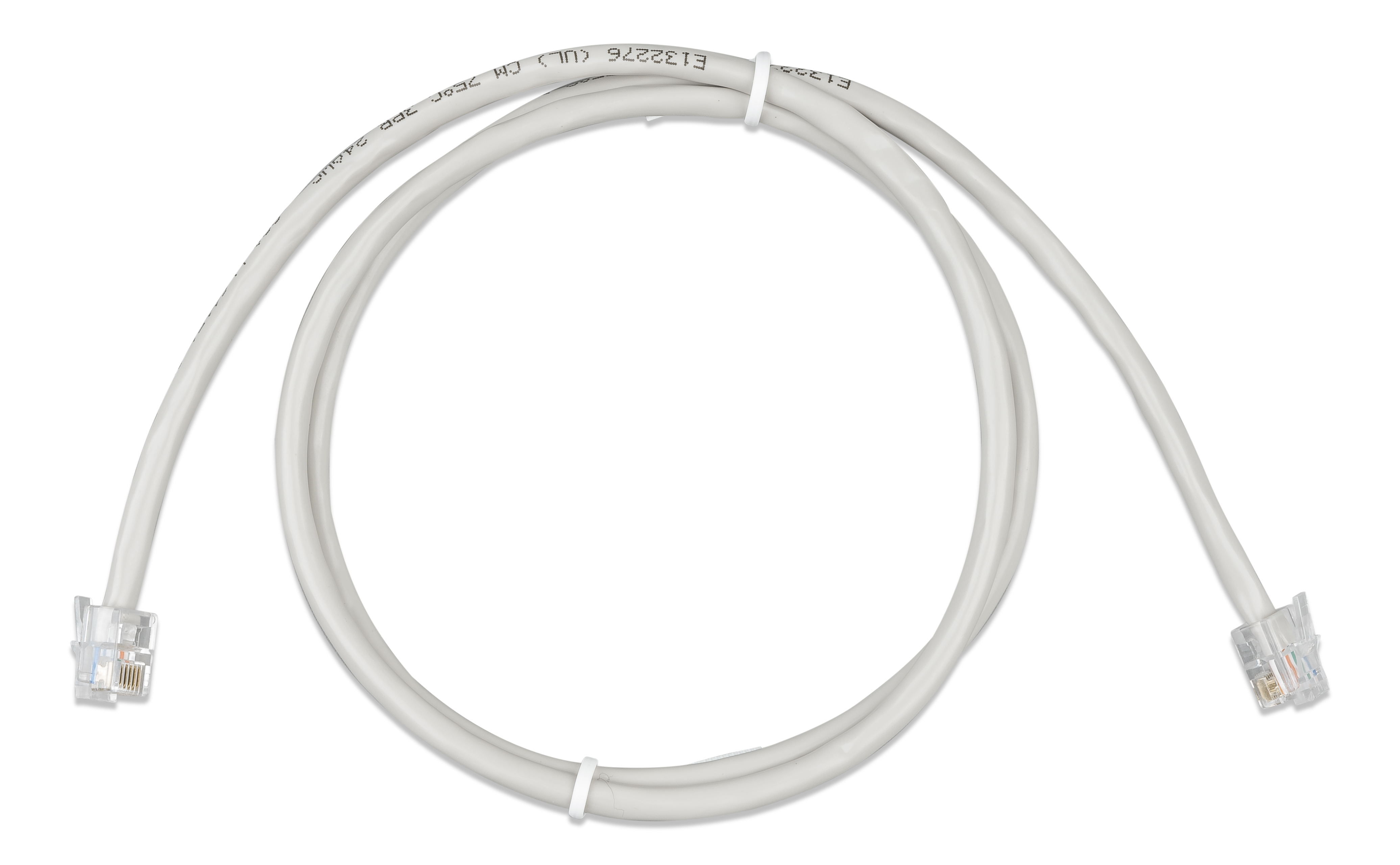 Victron Energy RJ12 UTP Cable 0.9m (3ft) Ethernet Network Cable for Solar Inverters, Battery Monitors, and Marine Applications