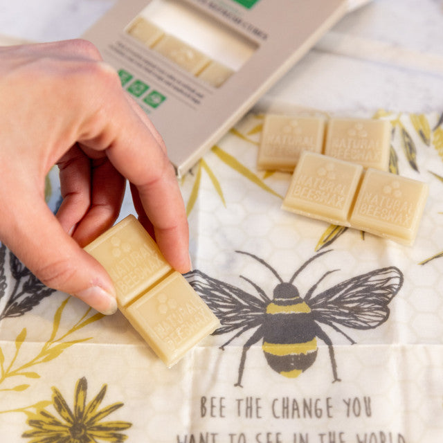 Natural Beeswax Air Freshener Cubes - Eco Friendly Home Fragrance for Closet, Drawer & Car - Long Lasting Aroma for Fresh Spaces