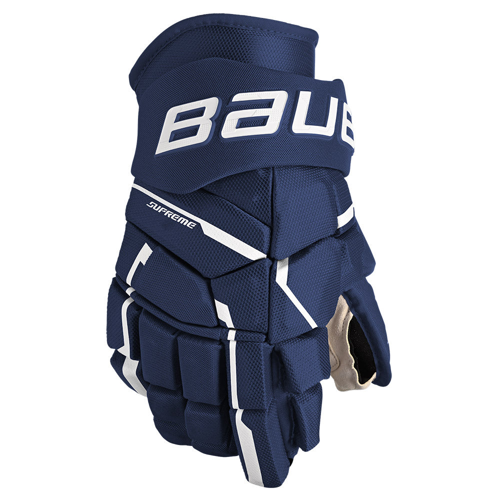 Bauer Supreme M5 Pro Intermediate Ice Hockey Gloves - Youth & Adult Hockey Gear for Practice & Games - Durable Protection & Comfort for Skaters