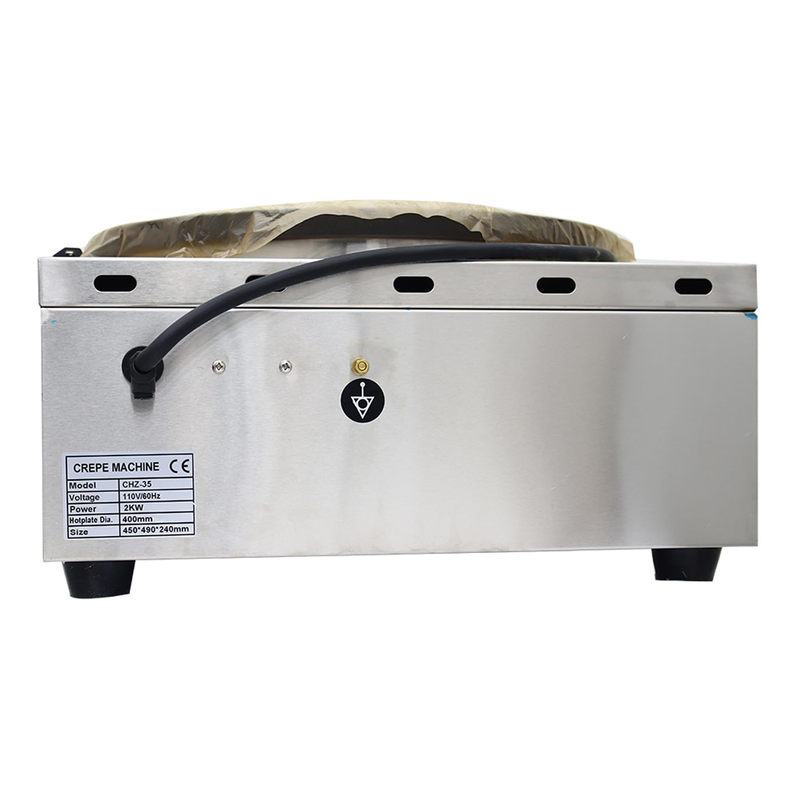 Commercial 2000W Electric Crepe Maker - 15.7