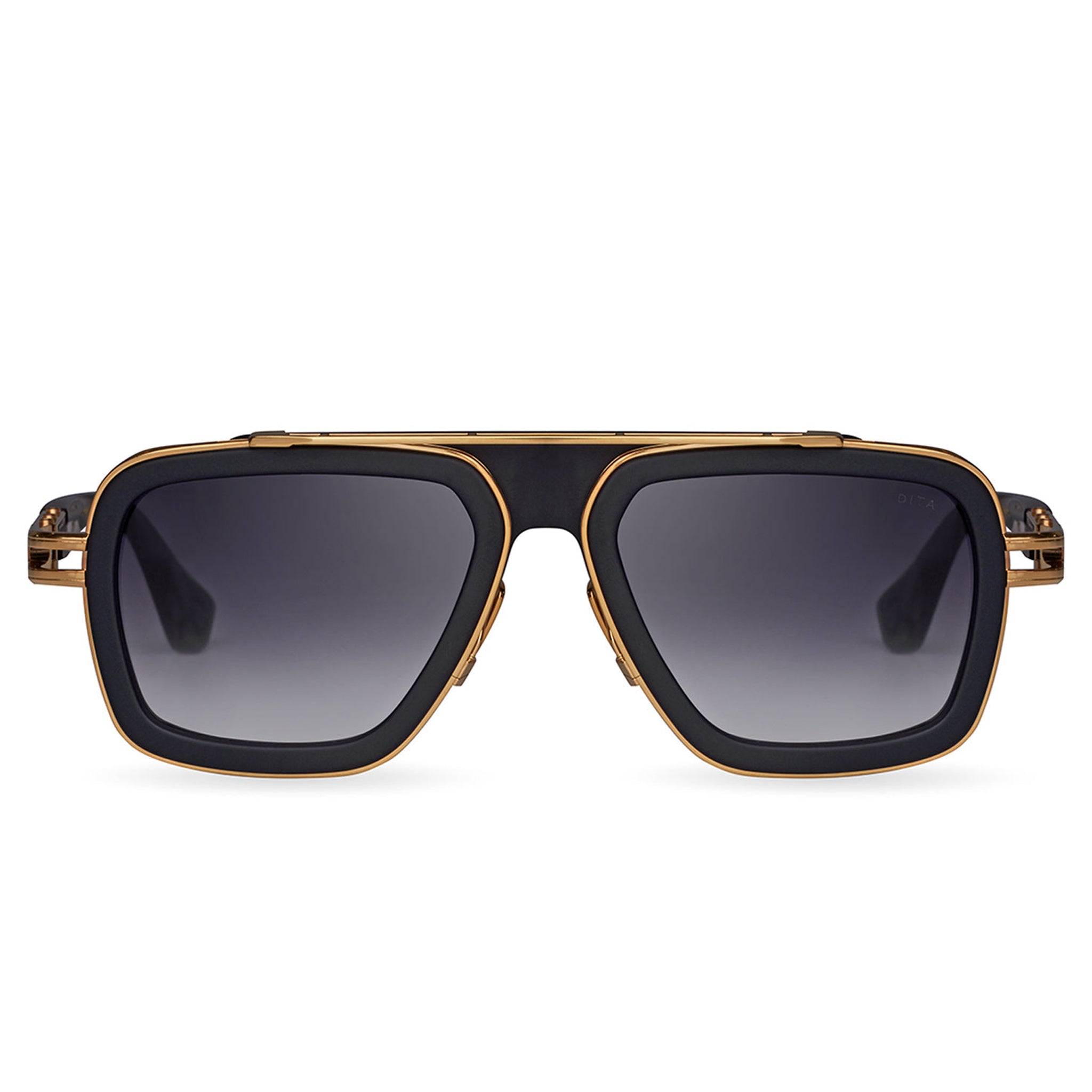 Dita LXN EVO DTS403 A 01 Black Yellow Gold Sunglasses - Premium Luxury Sunglasses for Men & Women - Perfect for Outdoor Activities, Driving & Fashion Statement