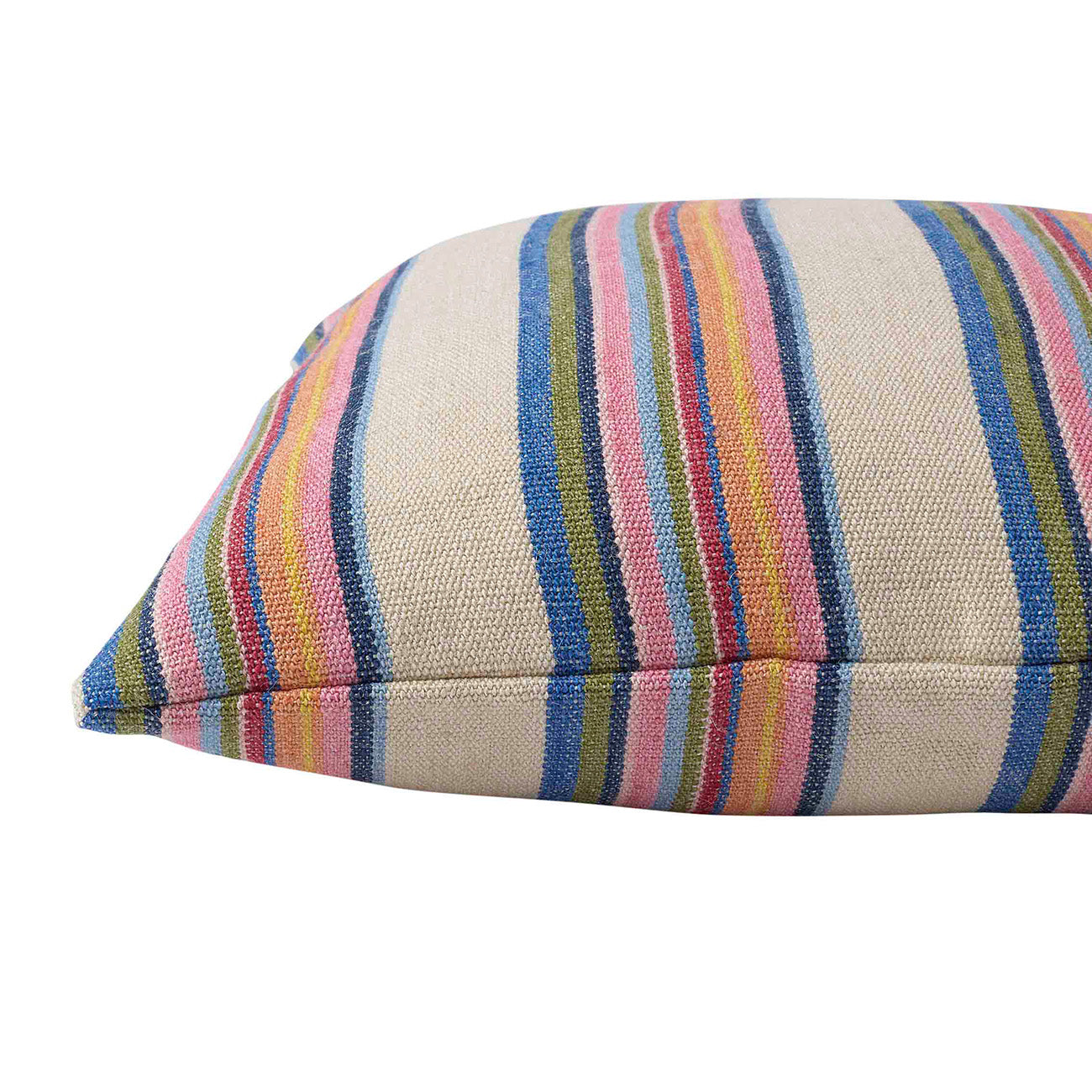 Premium Handwoven Cream Cushion Cover - Odisha Loom Cotton Pillow Case for Sofa, Bed, Living Room Decor - Boho Home Accessories for Cozy Interior Design